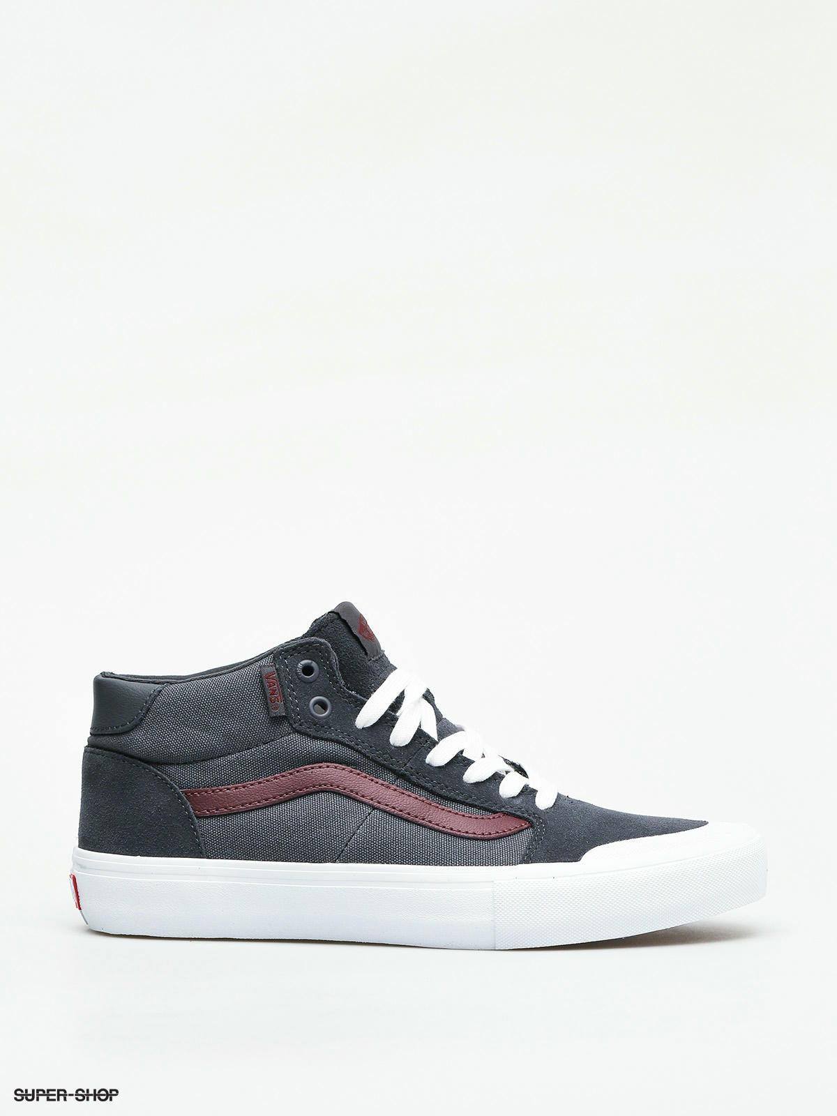 vans mid tops navy