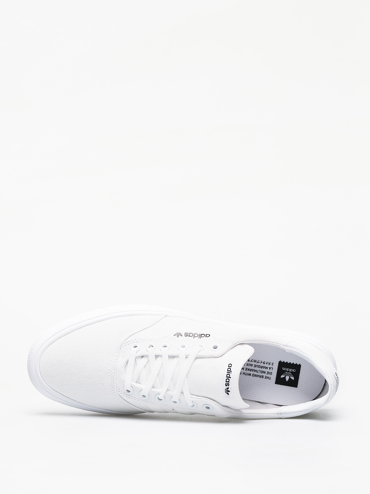 Adidas 3mc hot sale white leather