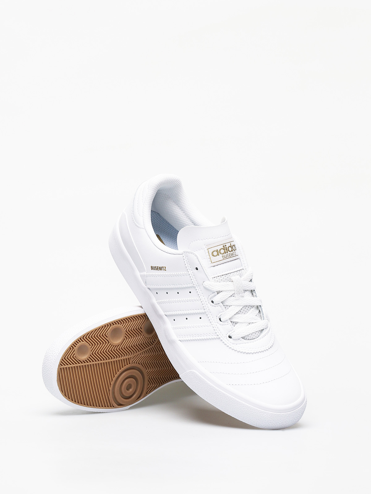 adidas Busenitz Vulc Shoes white ftwwht ftwwht goldmt