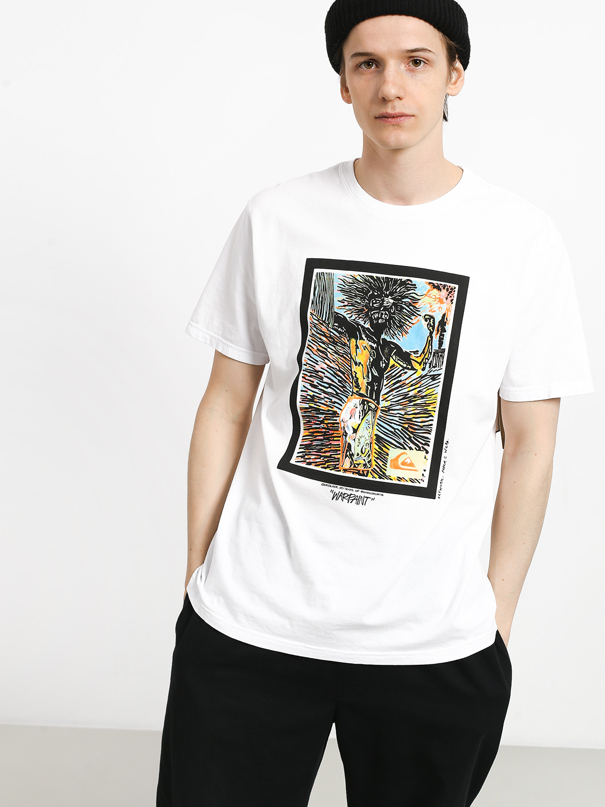 Quiksilver Warpaint T-shirt (white)