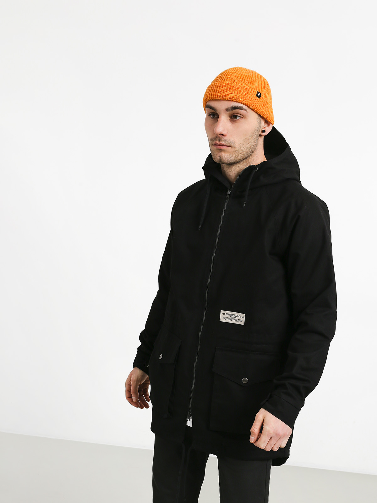 Turbokolor Parka Jacket (black)