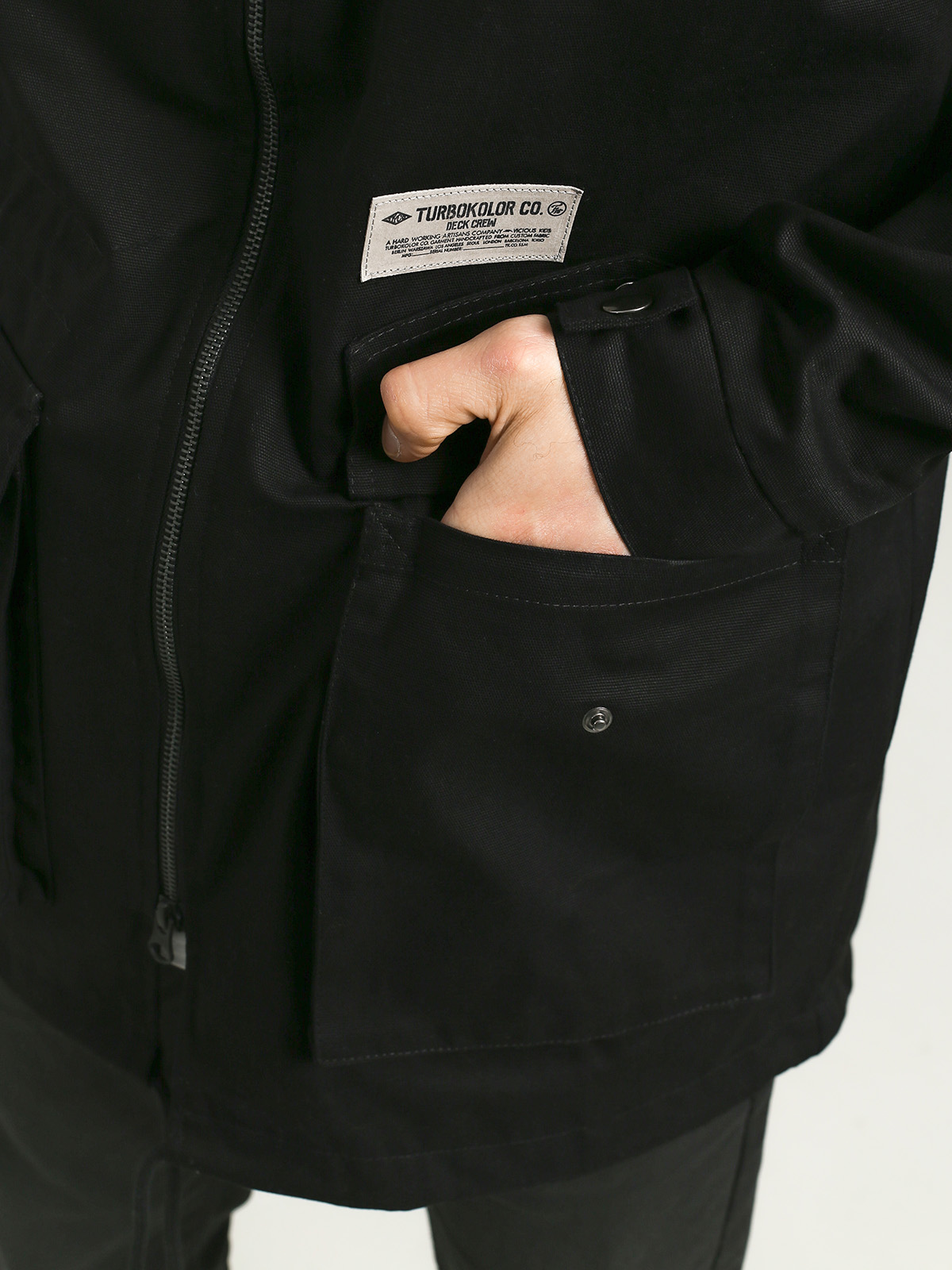 Turbokolor Parka Jacket (black)