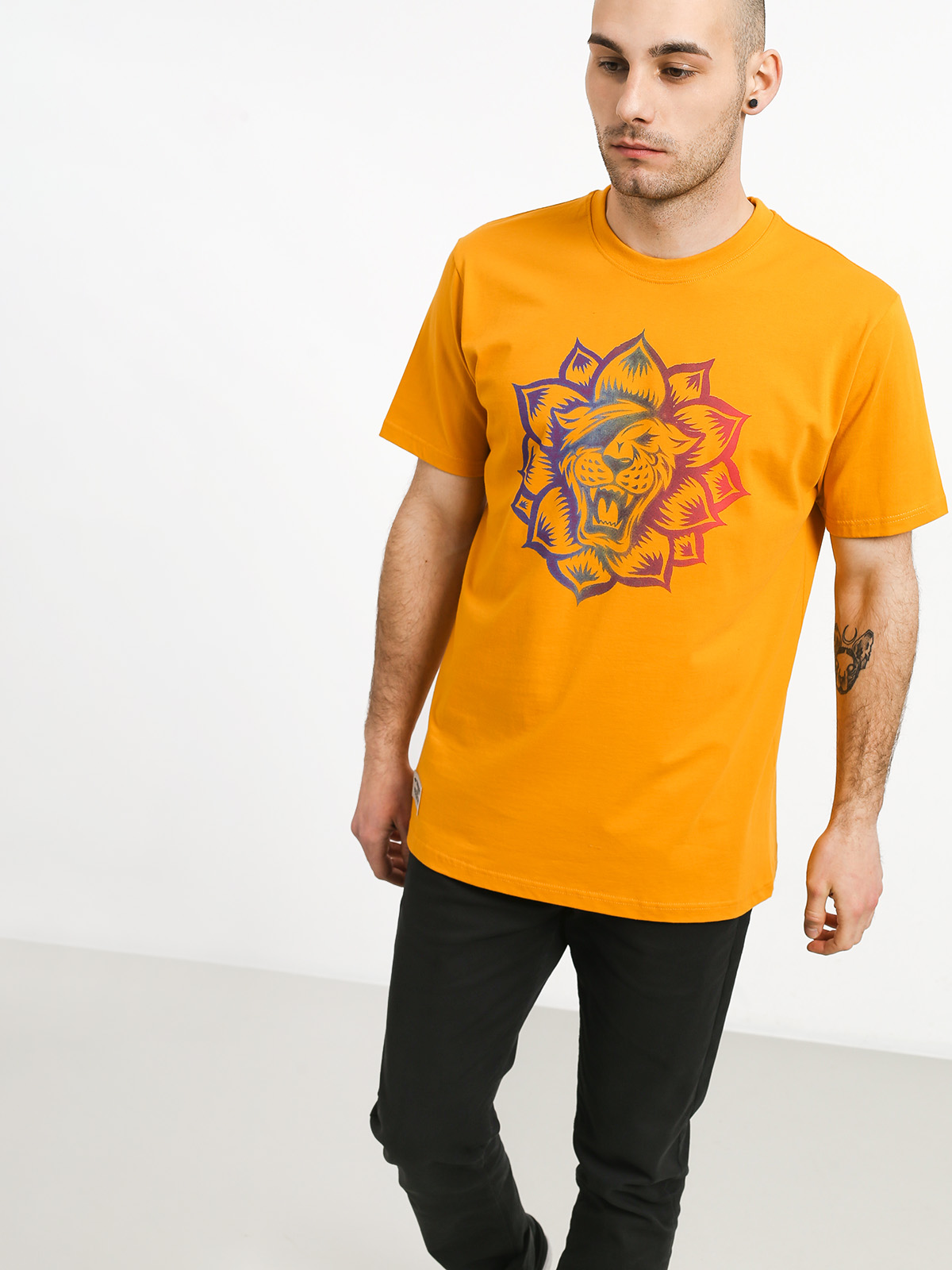 Turbokolor Flower Power T-shirt (yellow)