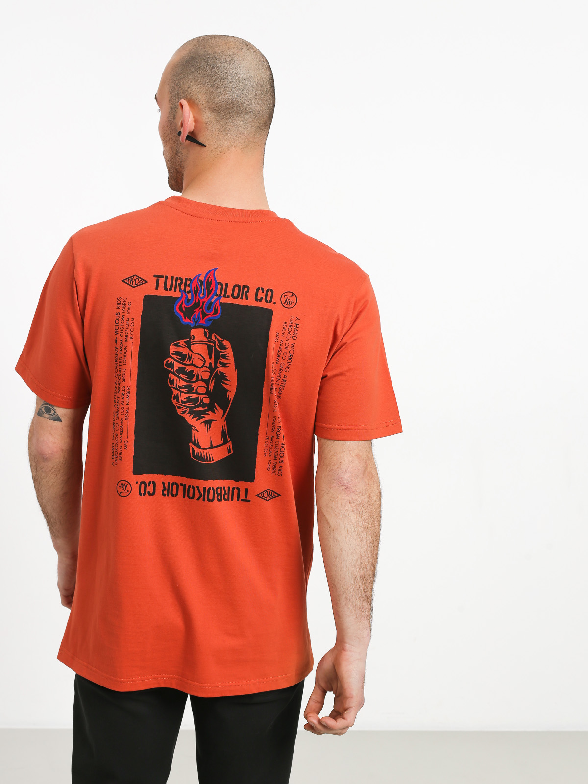 Turbokolor Light My Fire T-shirt (orange)