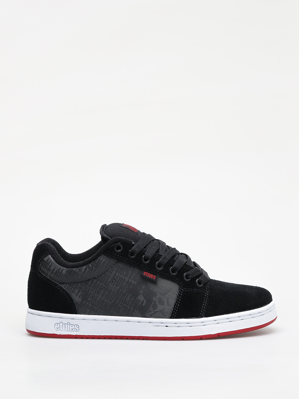 Etnies Metal Mulisha Barge Xl Shoes (black/white/red)