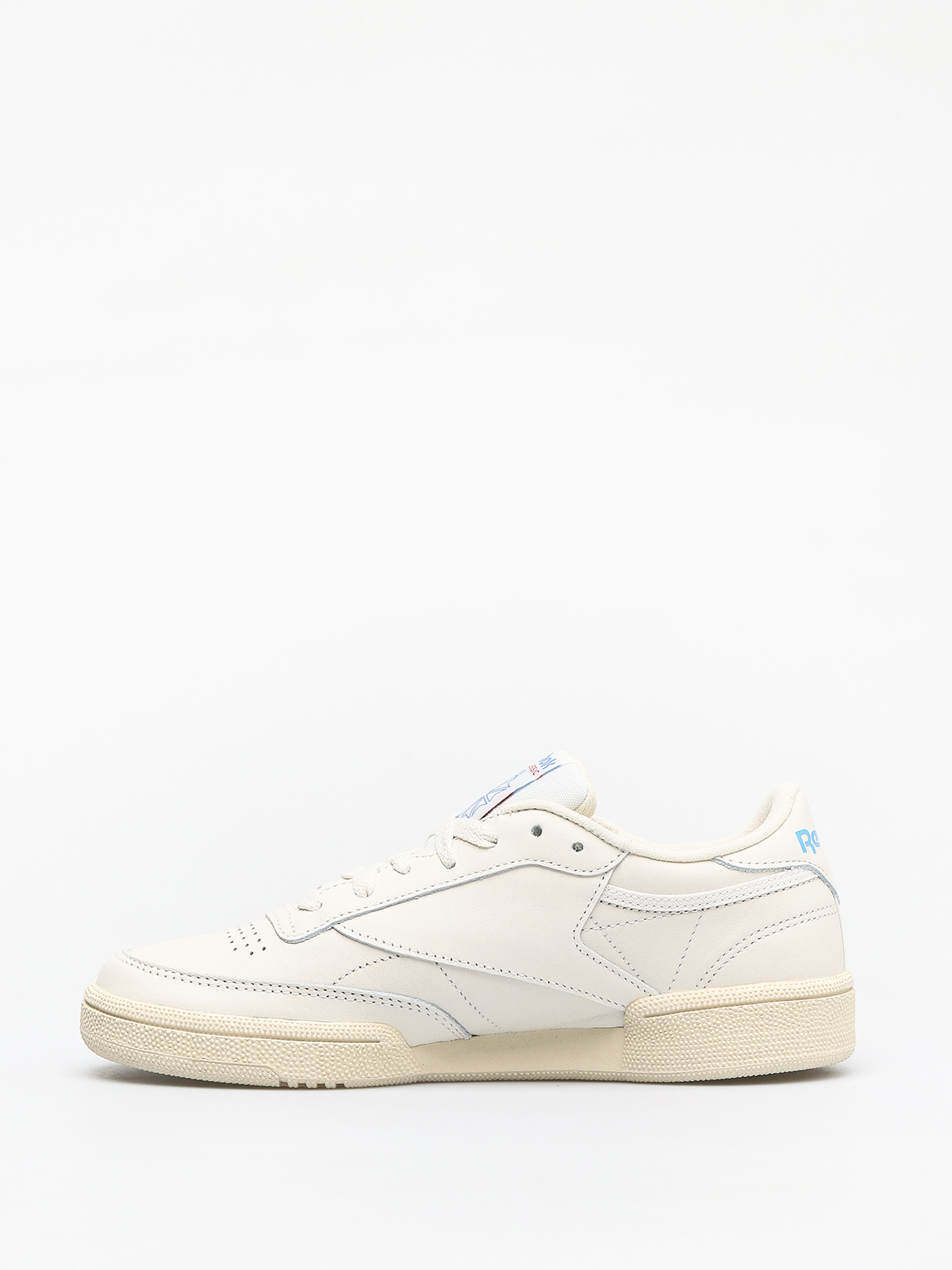 Reebok Shoes Club C 85 Wmn (vintage chalk/paper wht/athletic blue/exc red)