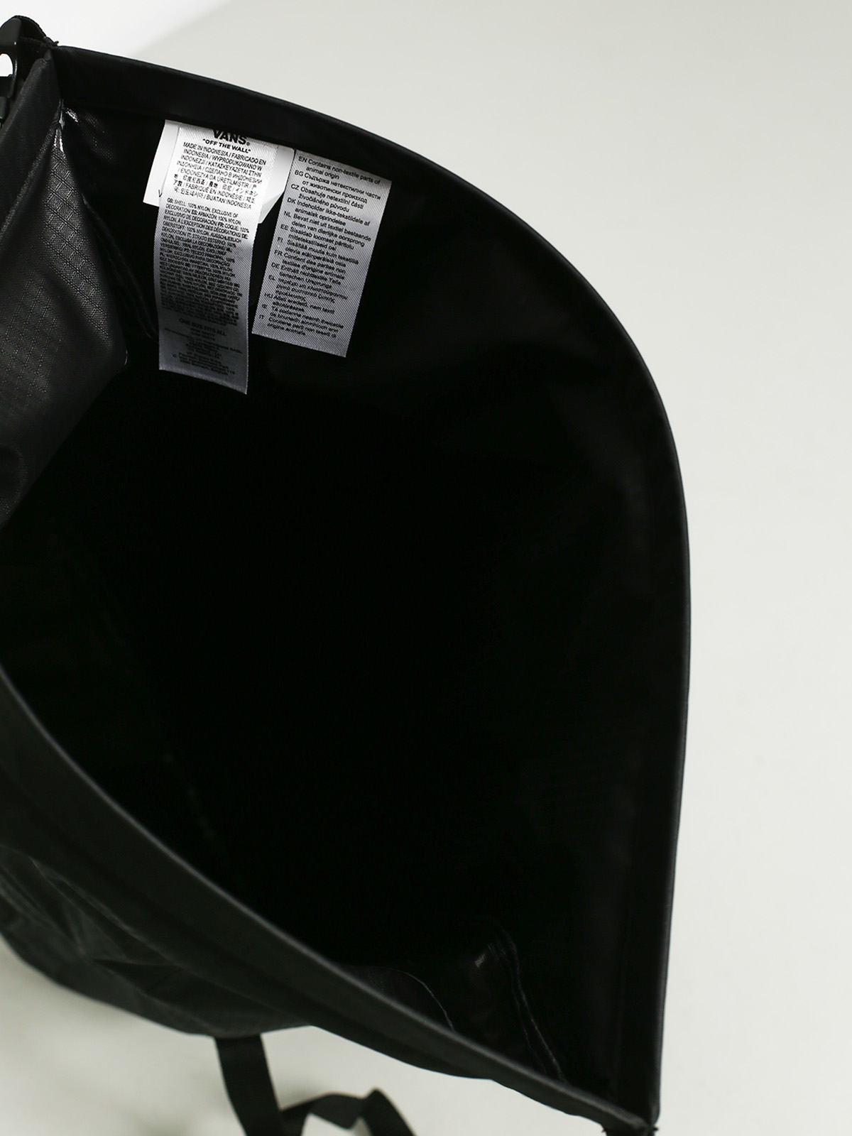 vans fend roll top backpack