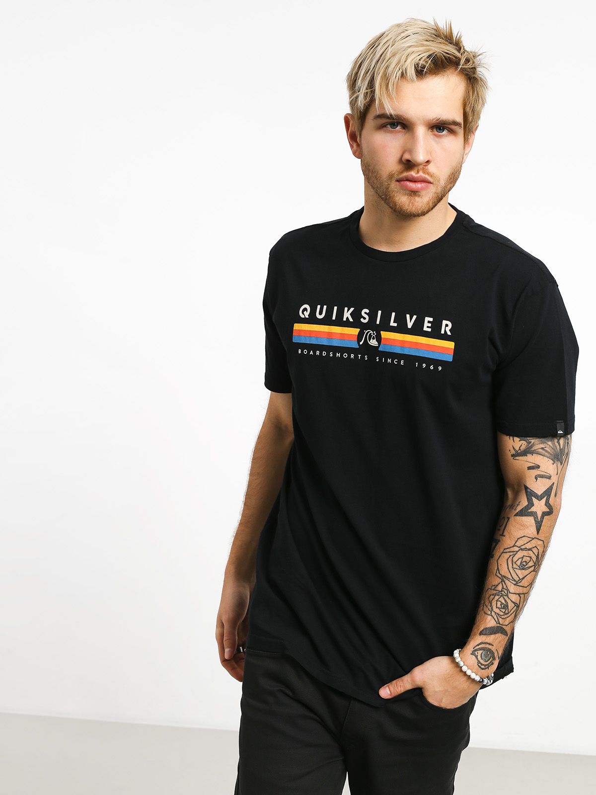 Quiksilver Get Bizzy T-shirt (black)
