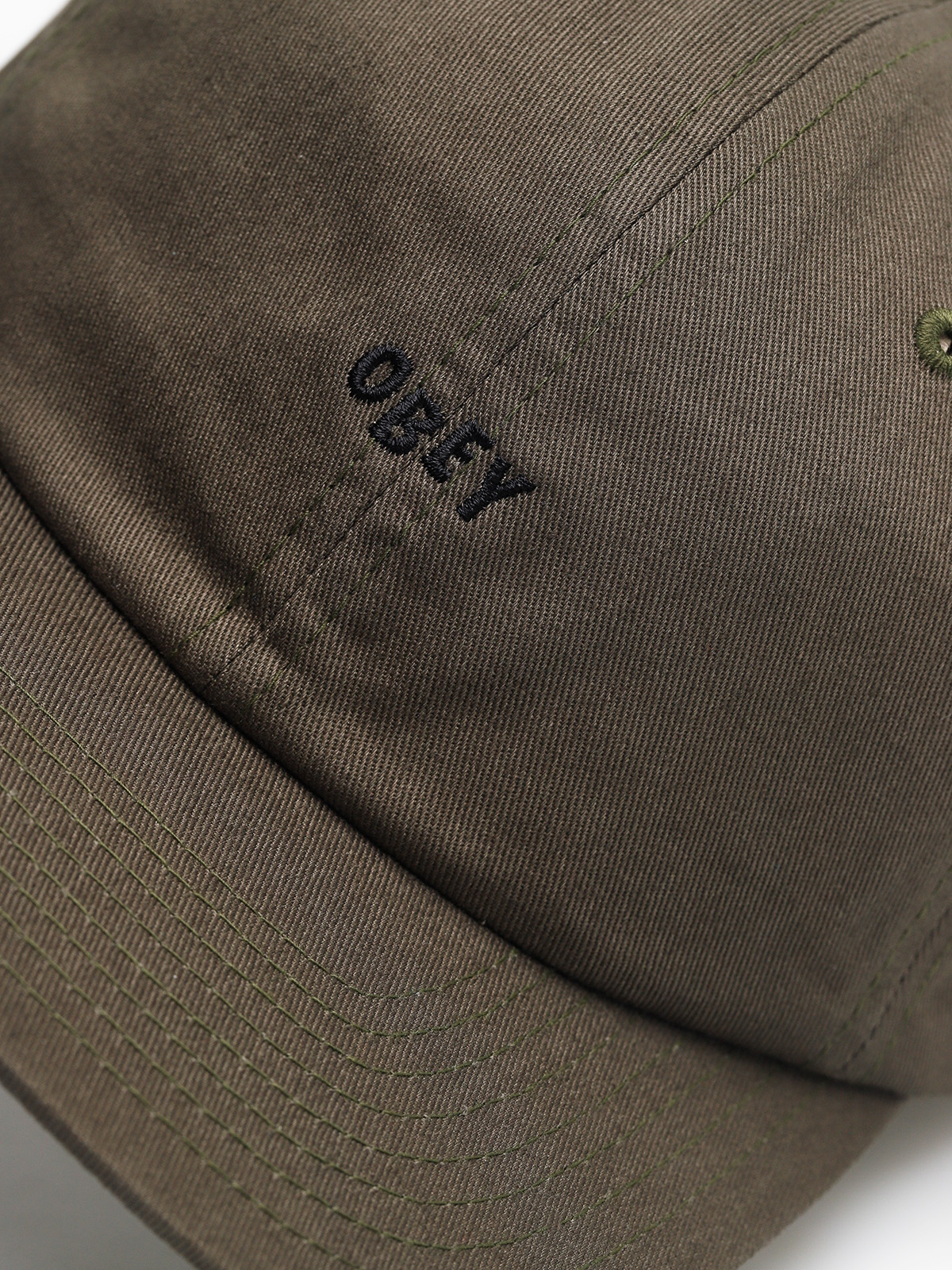 OBEY Cutty Panel Snapback ZD Cap green (army)