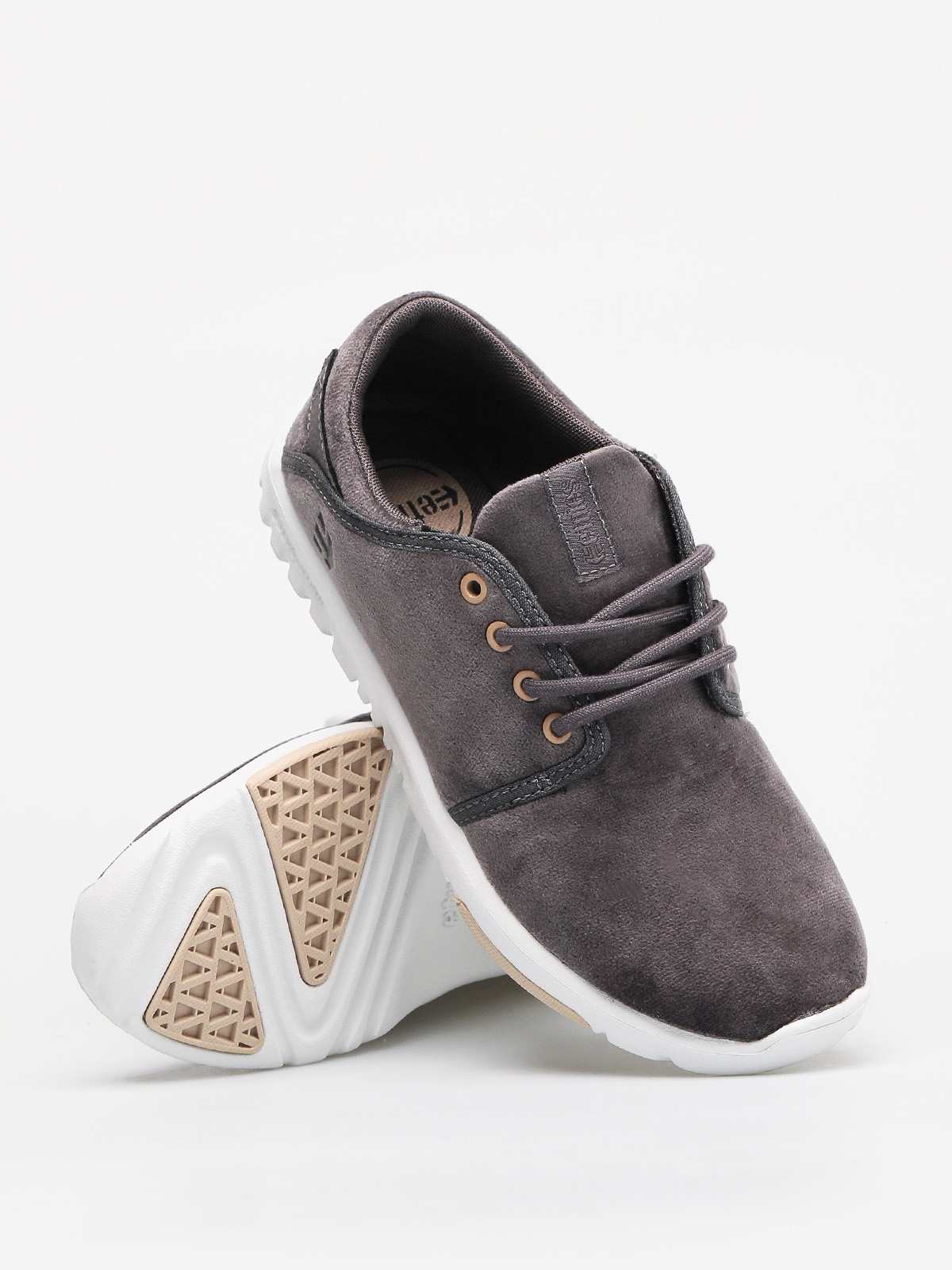 Etnies Scout Shoes Wmn (grey/white/gold)