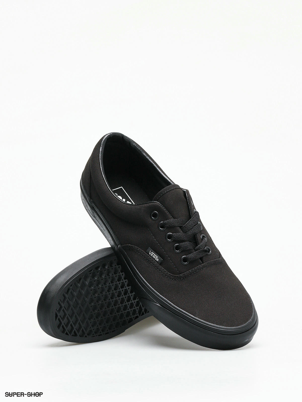 vans shoes black on black