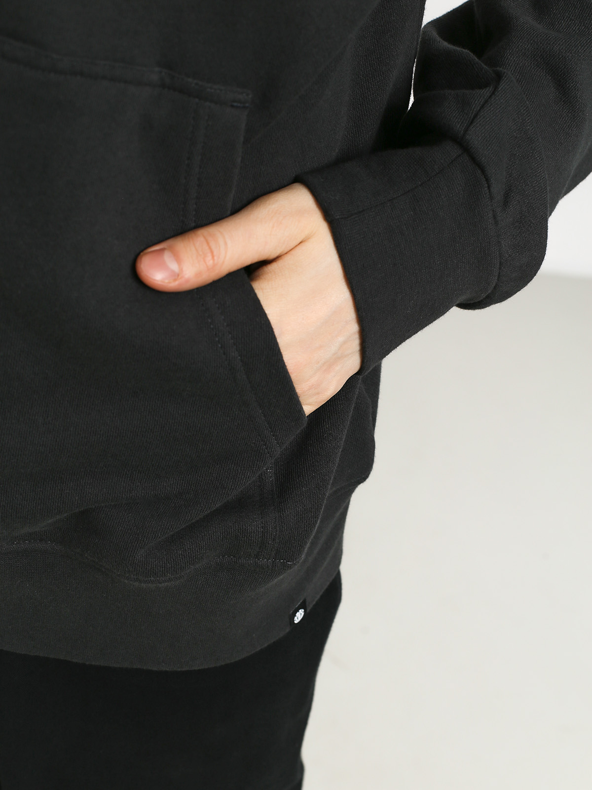 Element Indiana Logo Block ZHD Hoodie (off black)