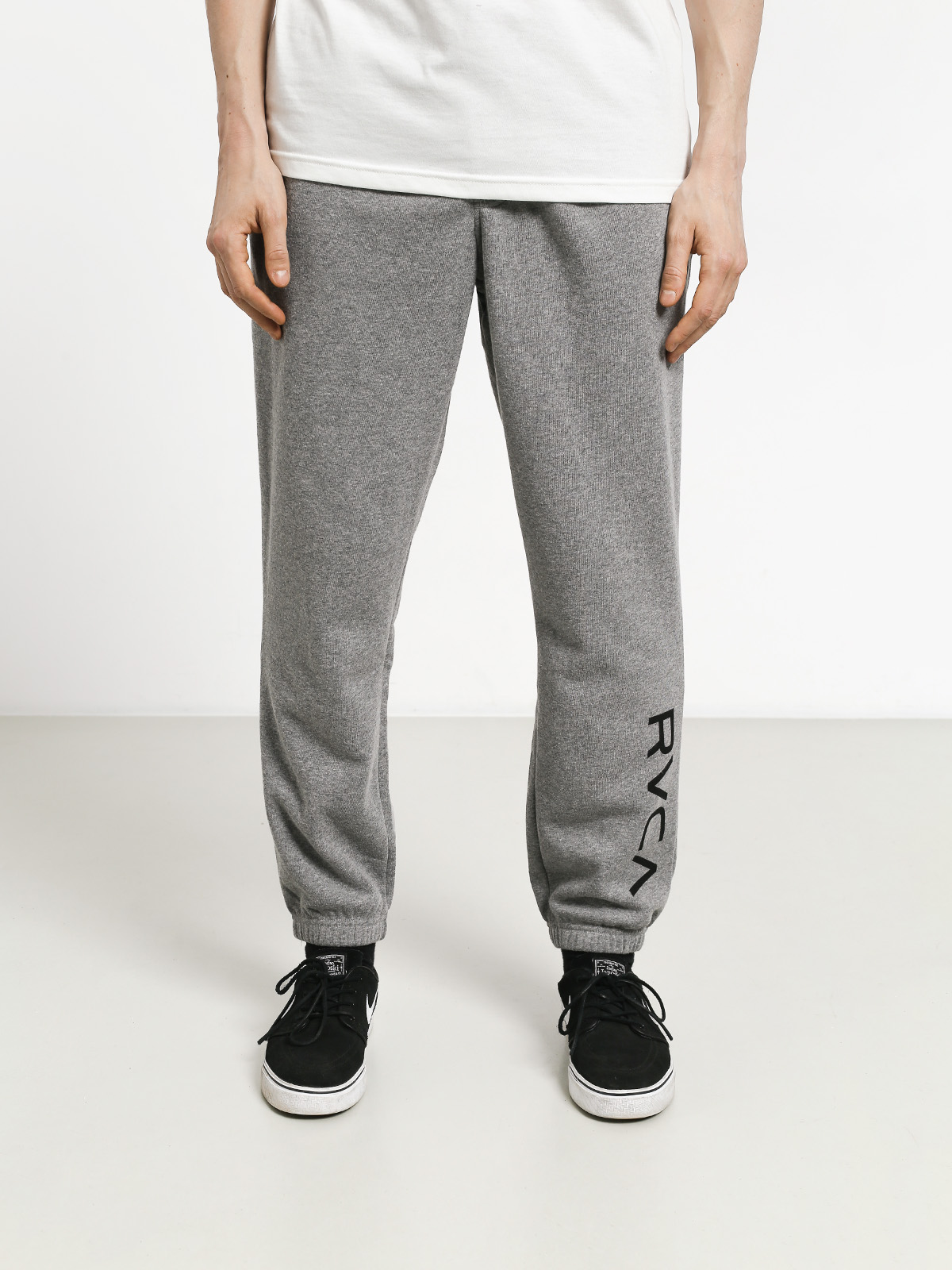 RVCA Cage Sweatpant Pants (heather grey)