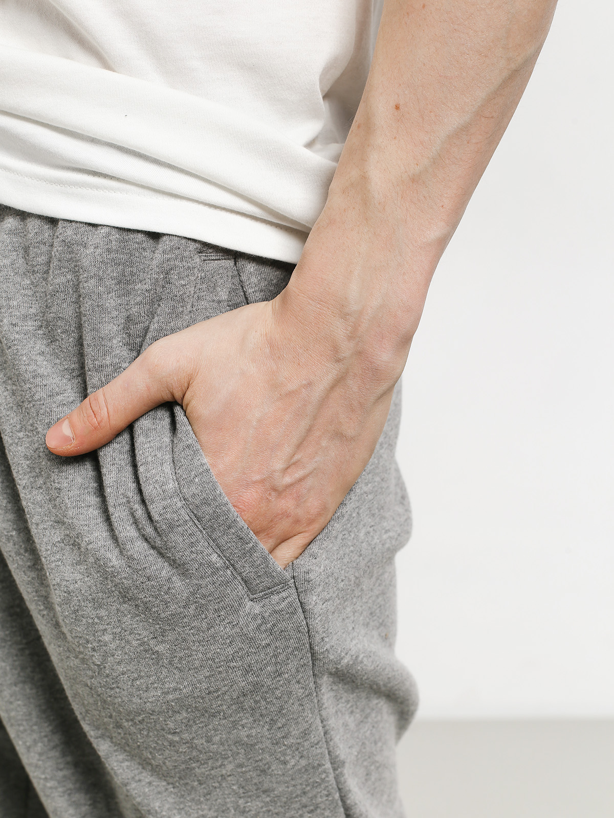 RVCA Cage Sweatpant Pants (heather grey)