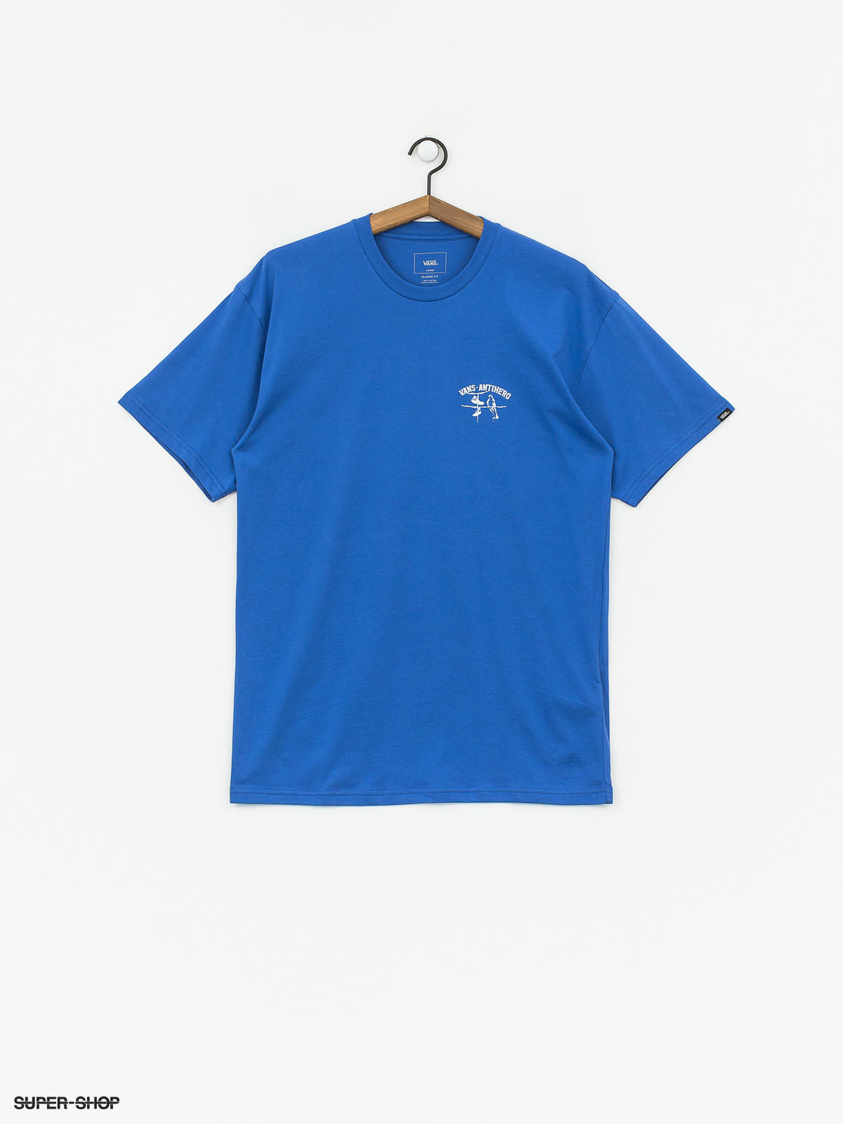 royal blue vans shirt