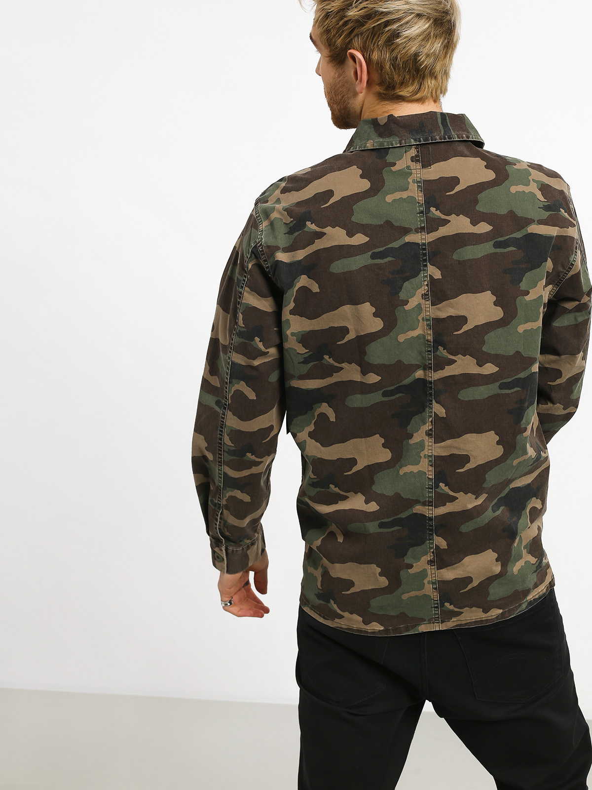 rvca camo jacket