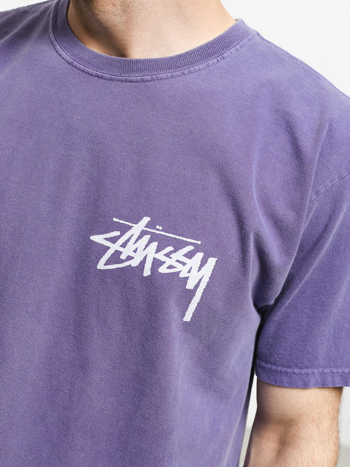 stussy purple shirt