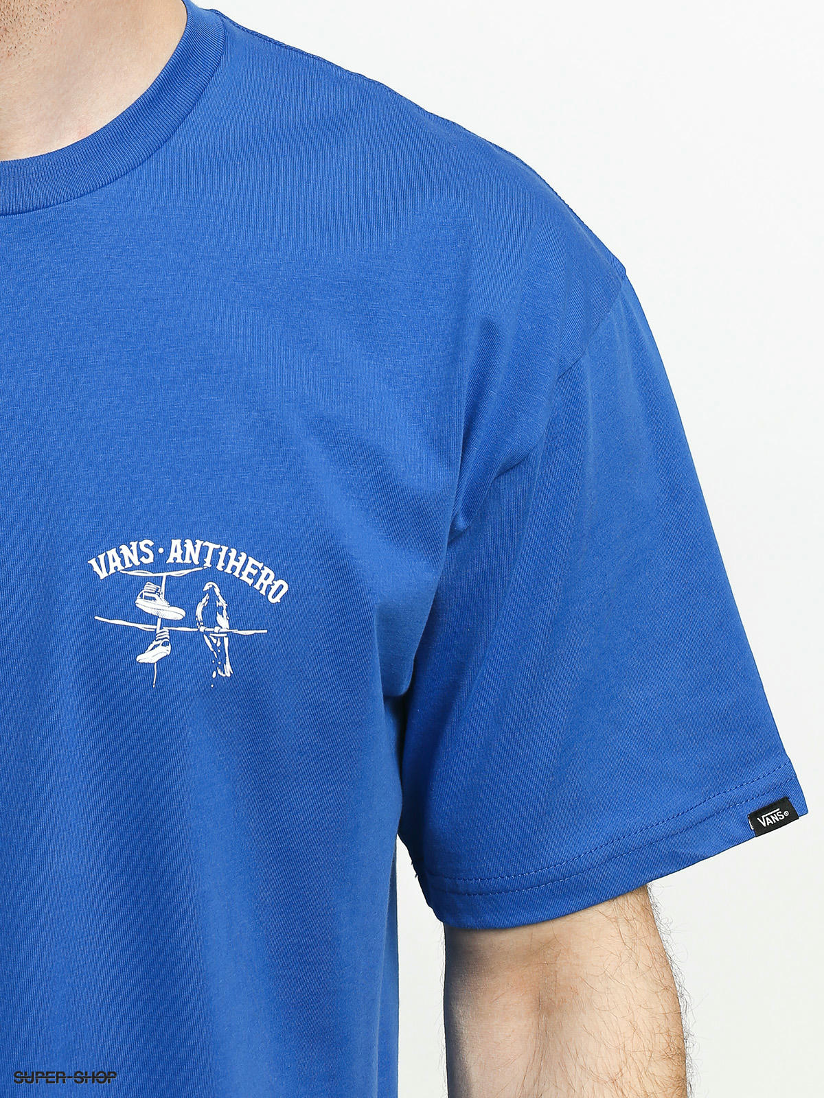 royal blue vans shirt