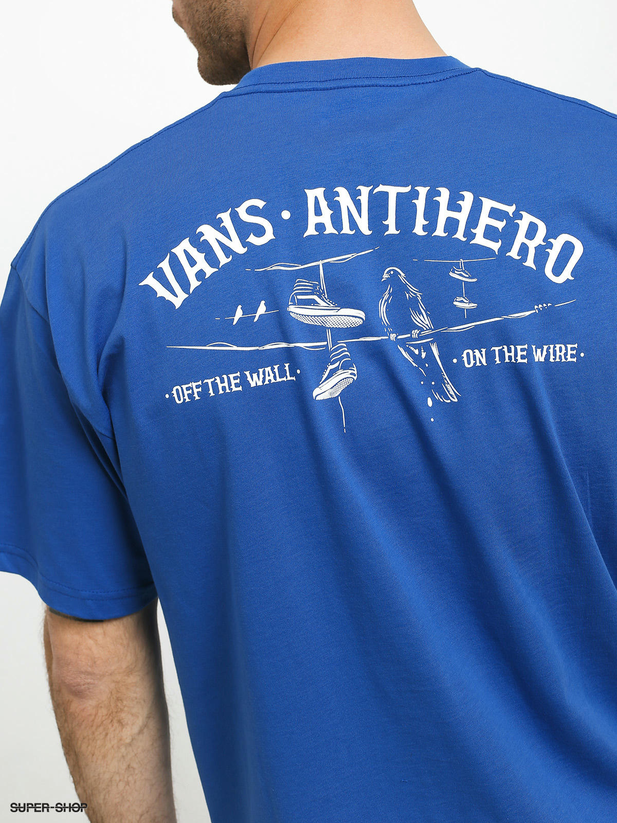 royal blue vans shirt