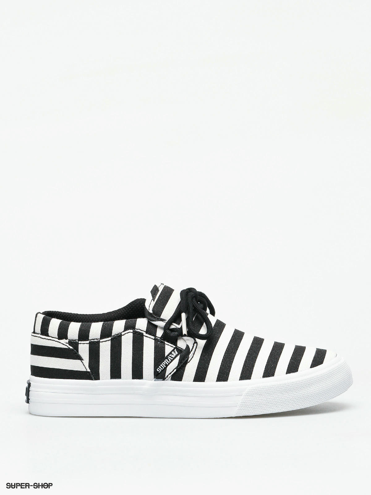 white stripe shoes
