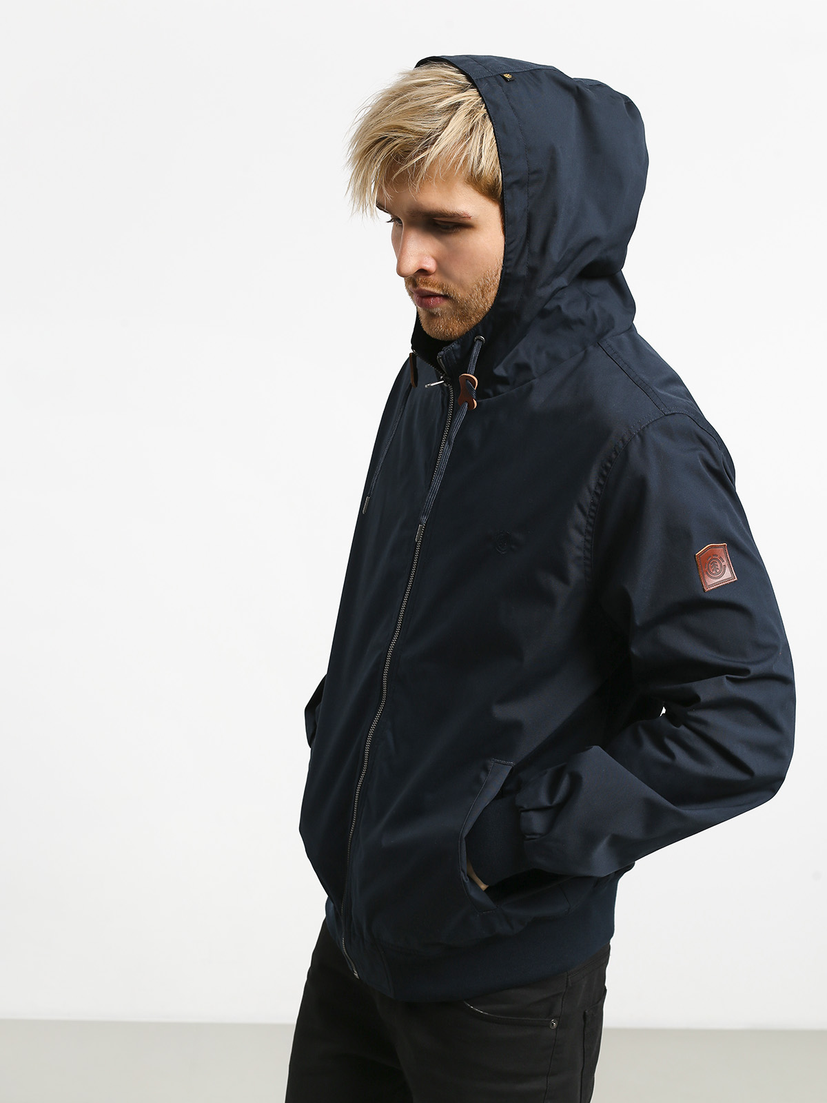navy light jacket