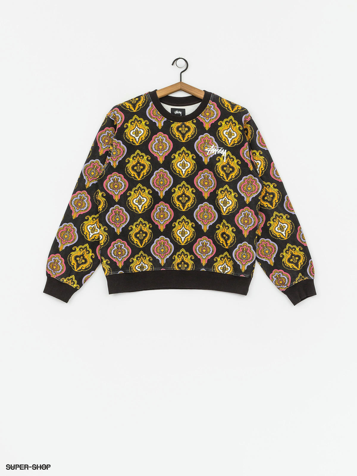 Paisley stussy discount women crew