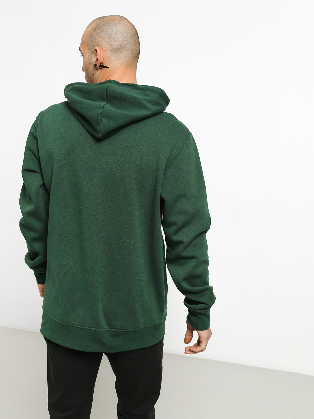 element green hoodie