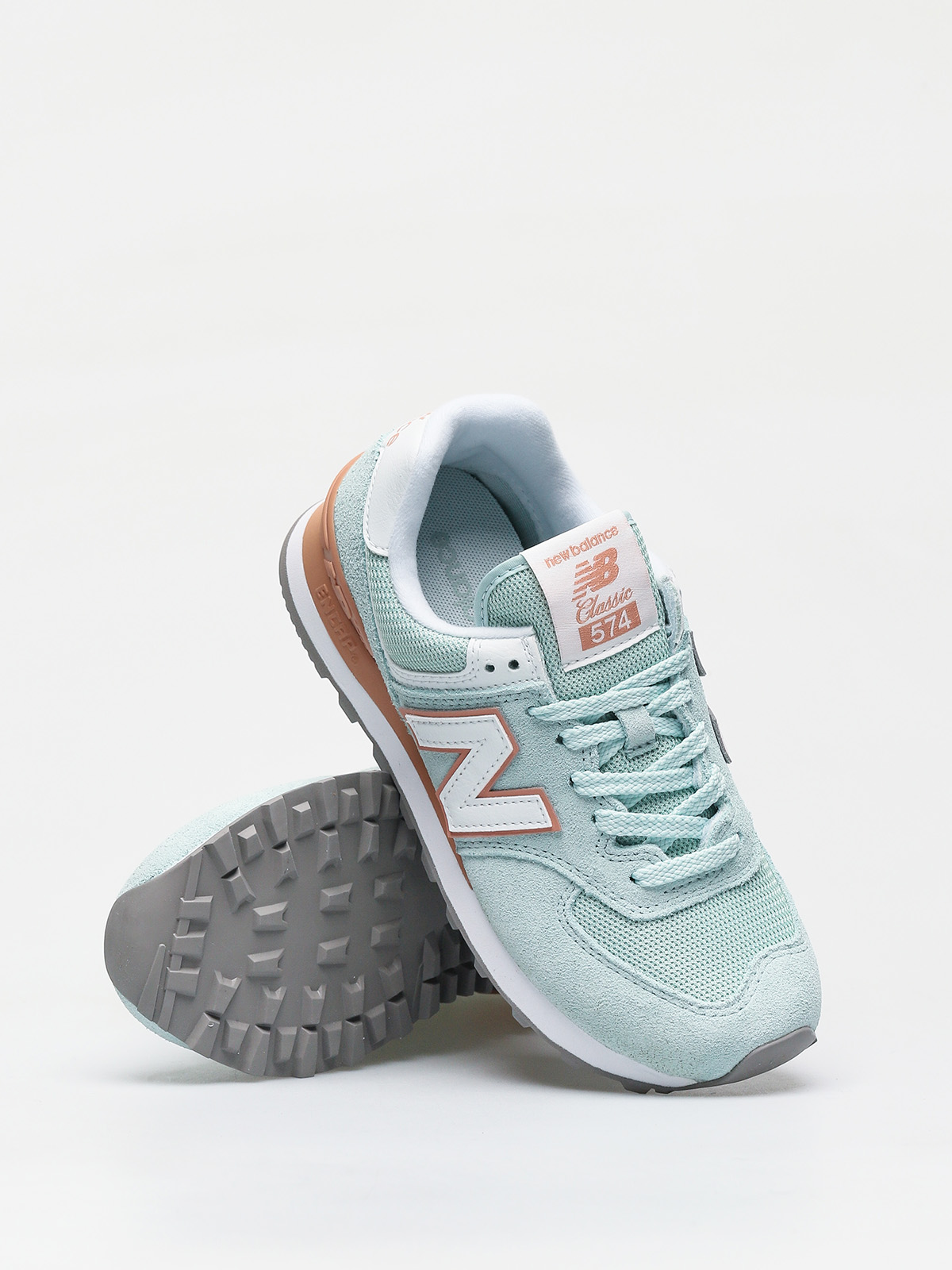 New Balance 574 Shoes Wmn (white agave)