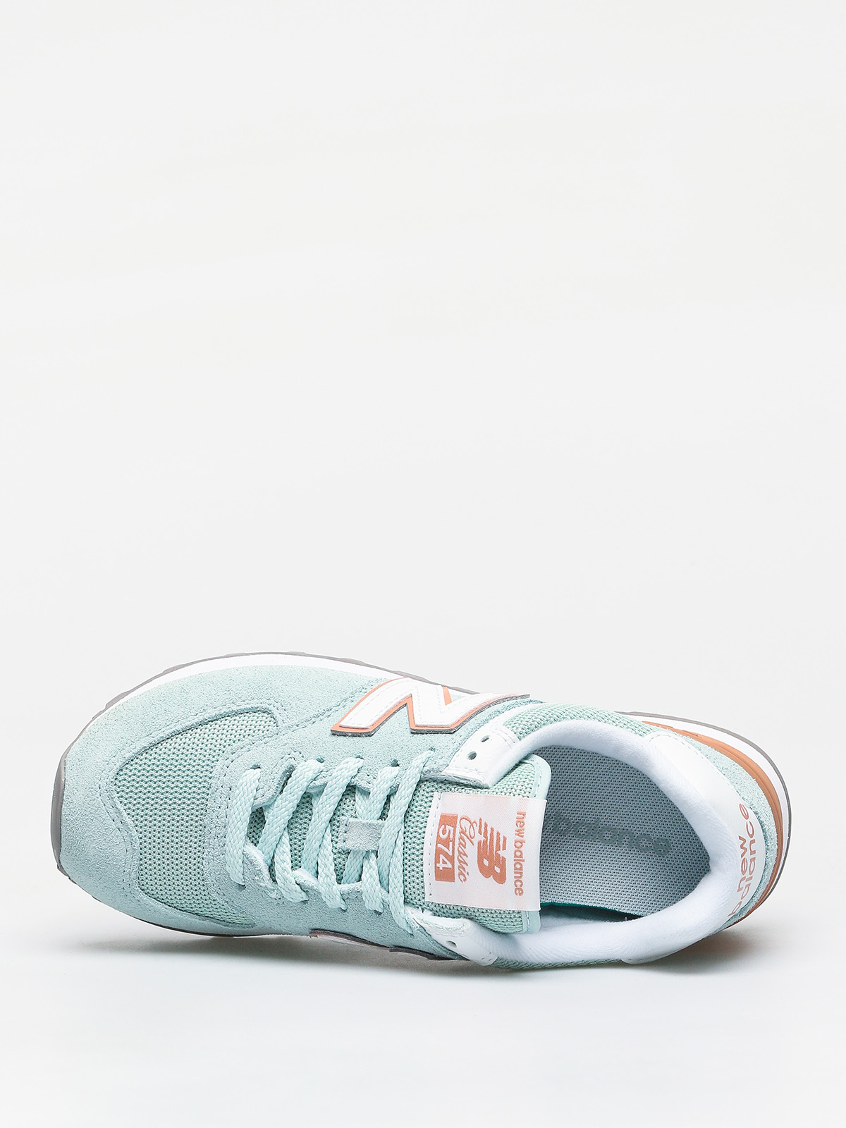 new balance 574 agave sneakers