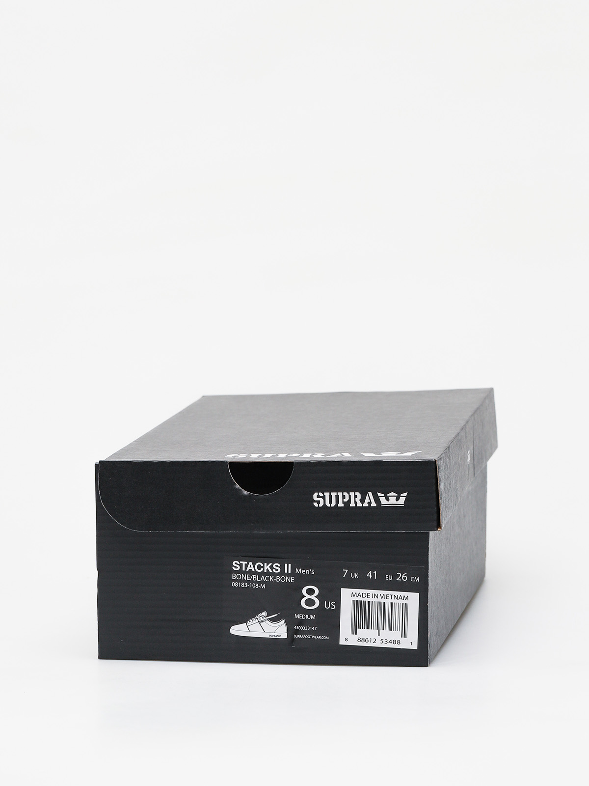 Supra Stacks II Shoes (bone/black bone)