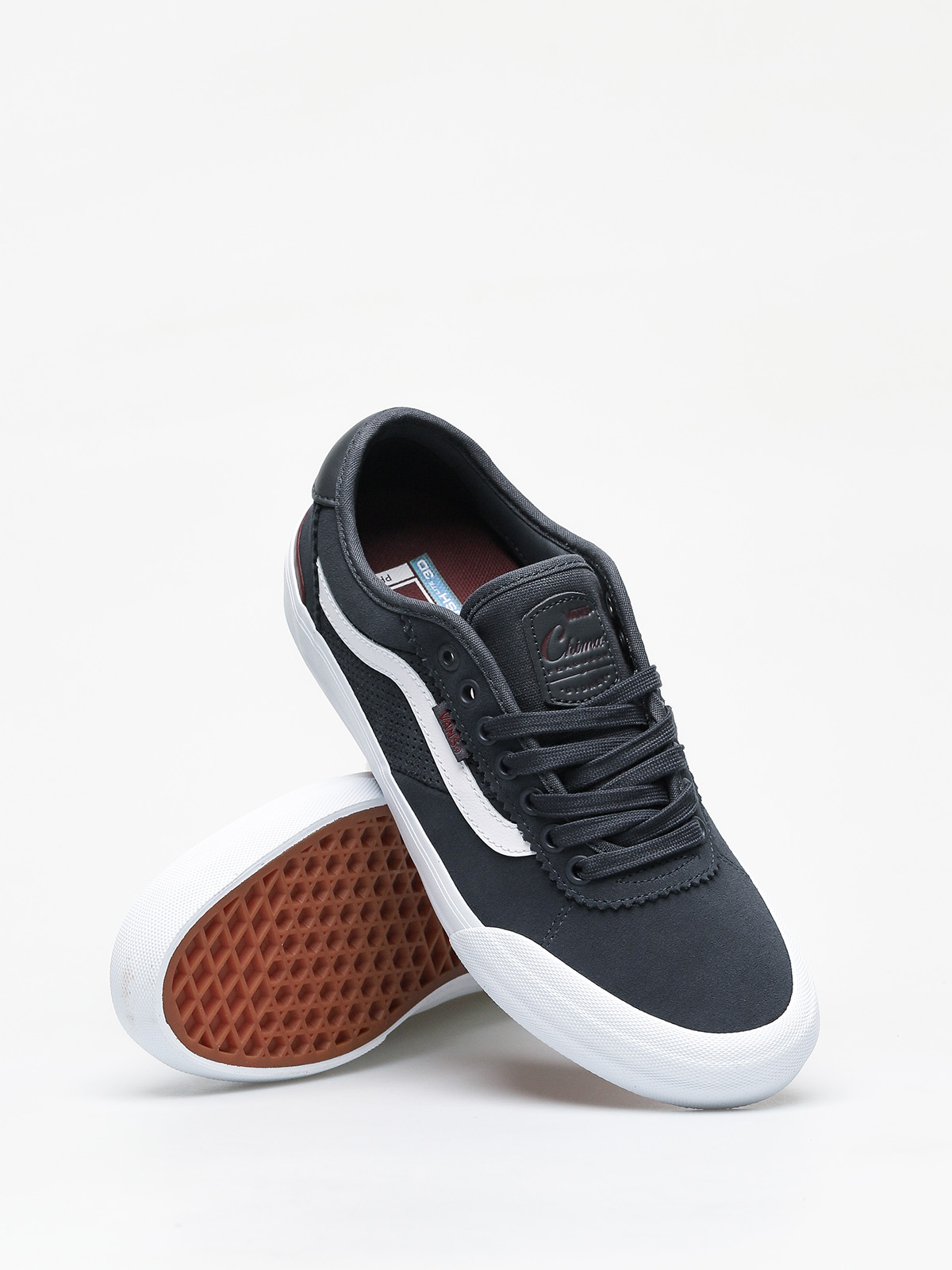 Vans Chima Pro 2 Perf Shoes (ebony/port royale)