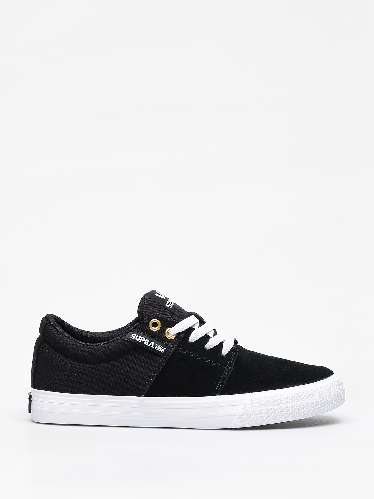 Supra Stacks Vulc II Shoes (black/black white)