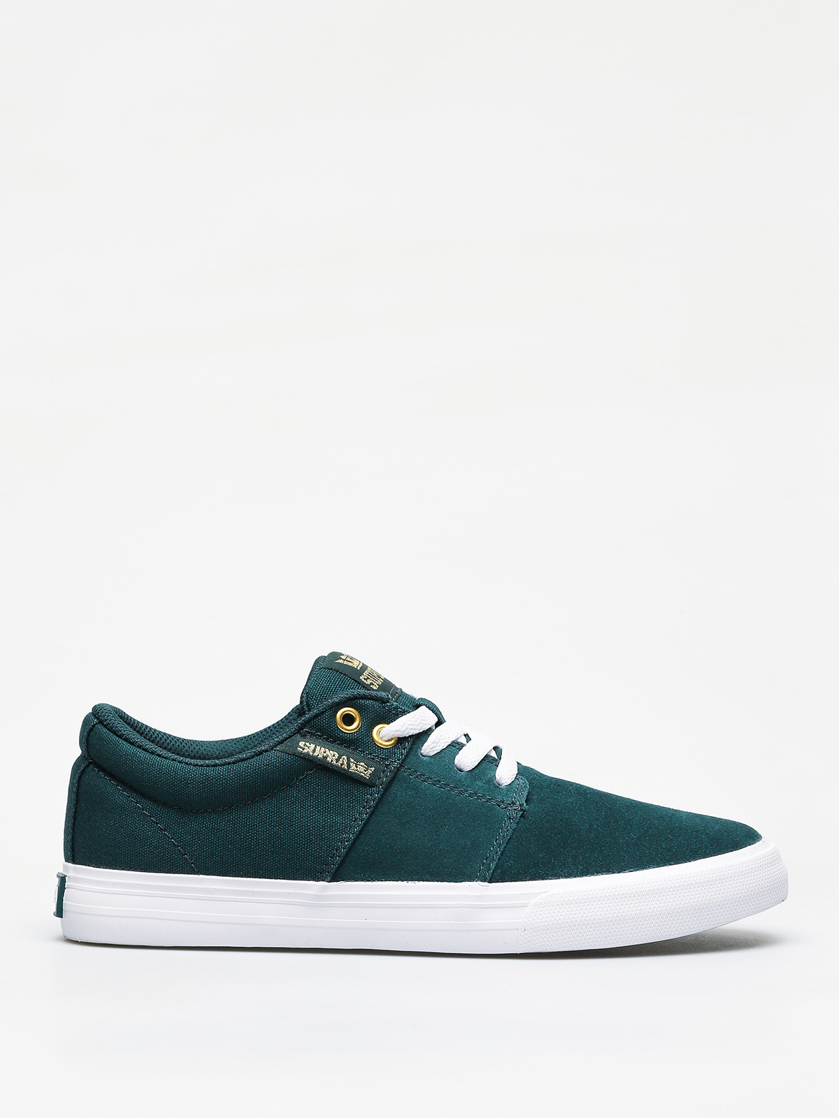 Supra Stacks Vulc II Shoes green (evergreen white)