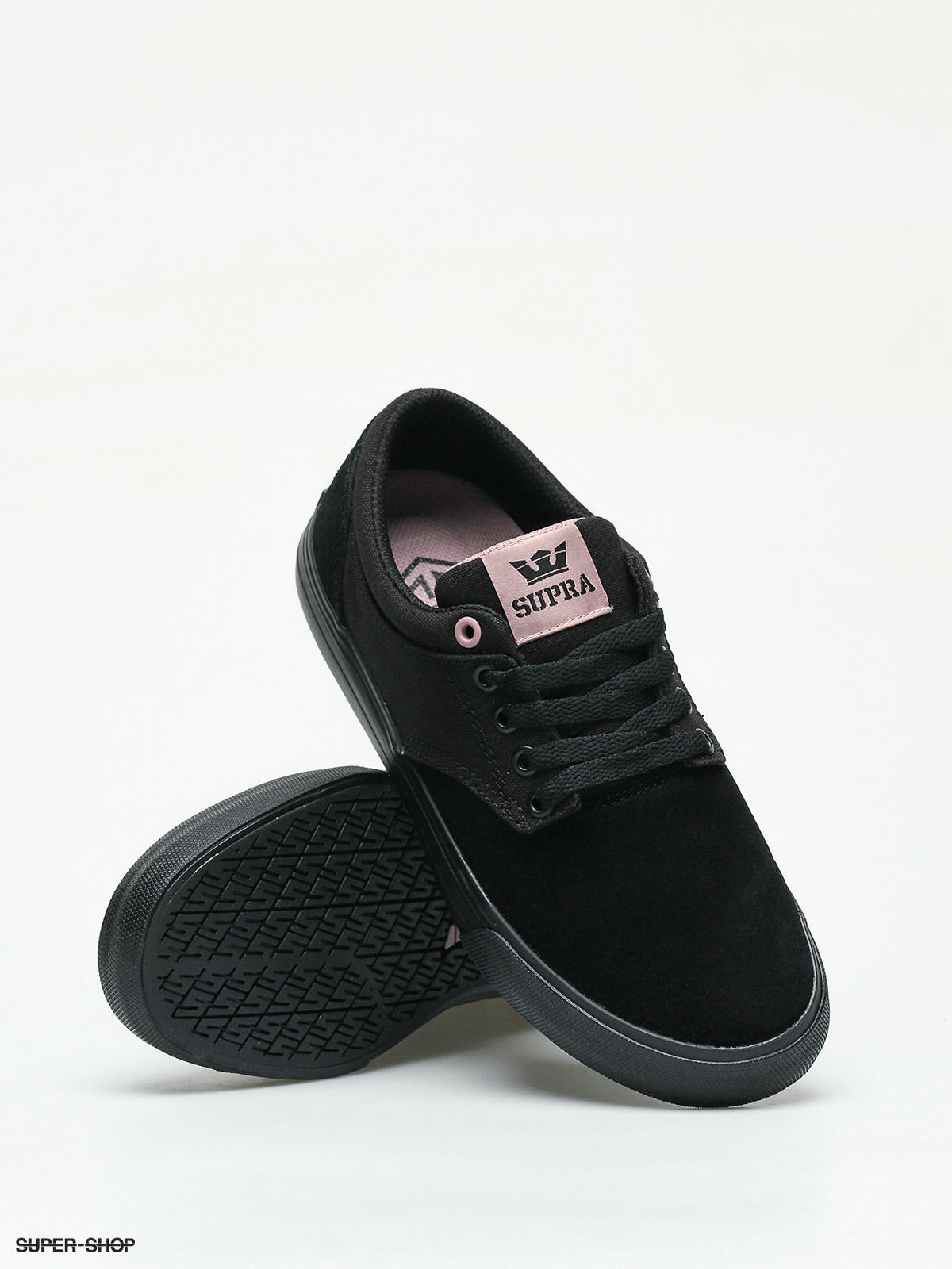 Supra Chino Shoes (black/mauve black)