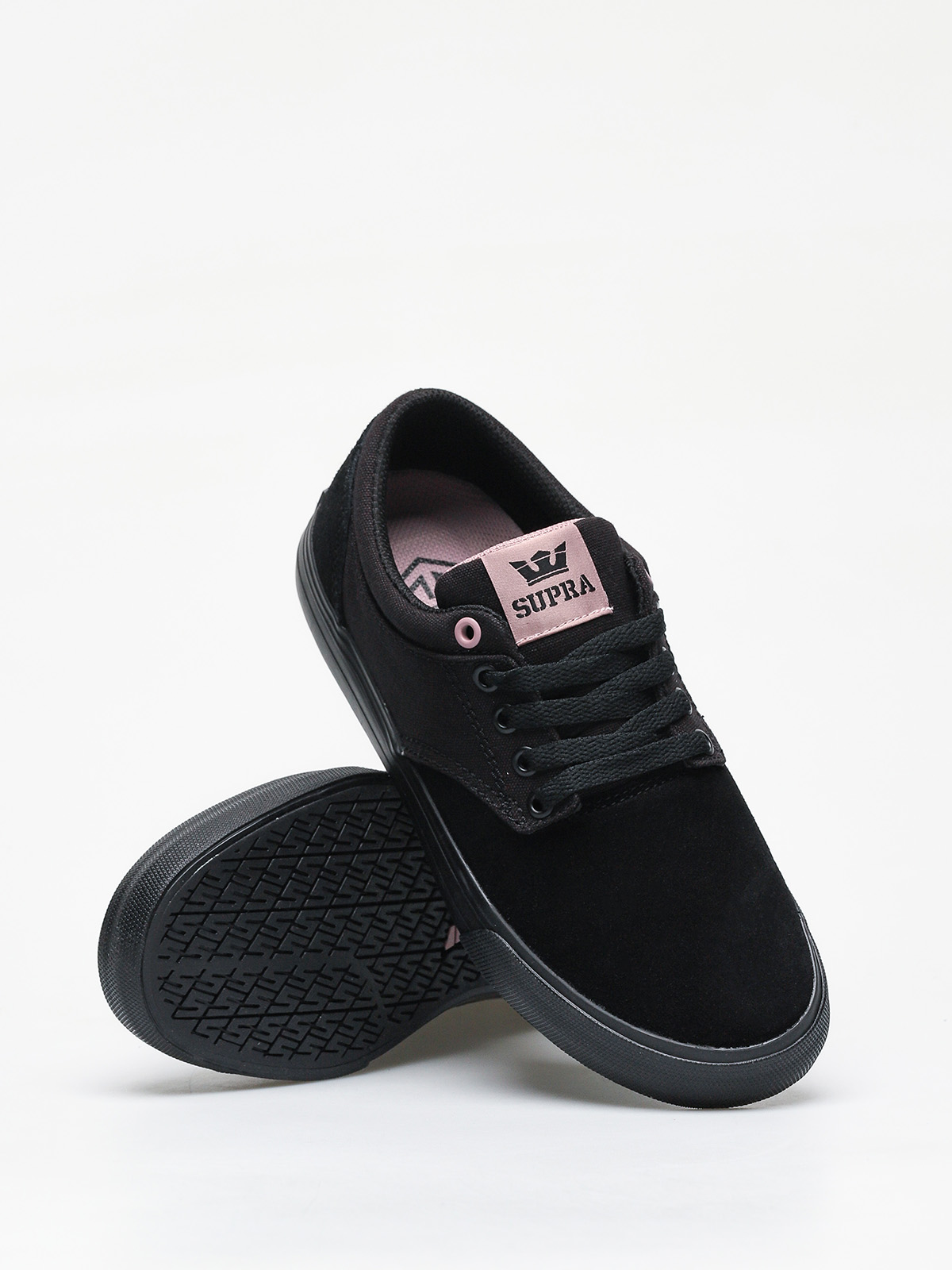 Supra Chino Shoes (black/mauve black)