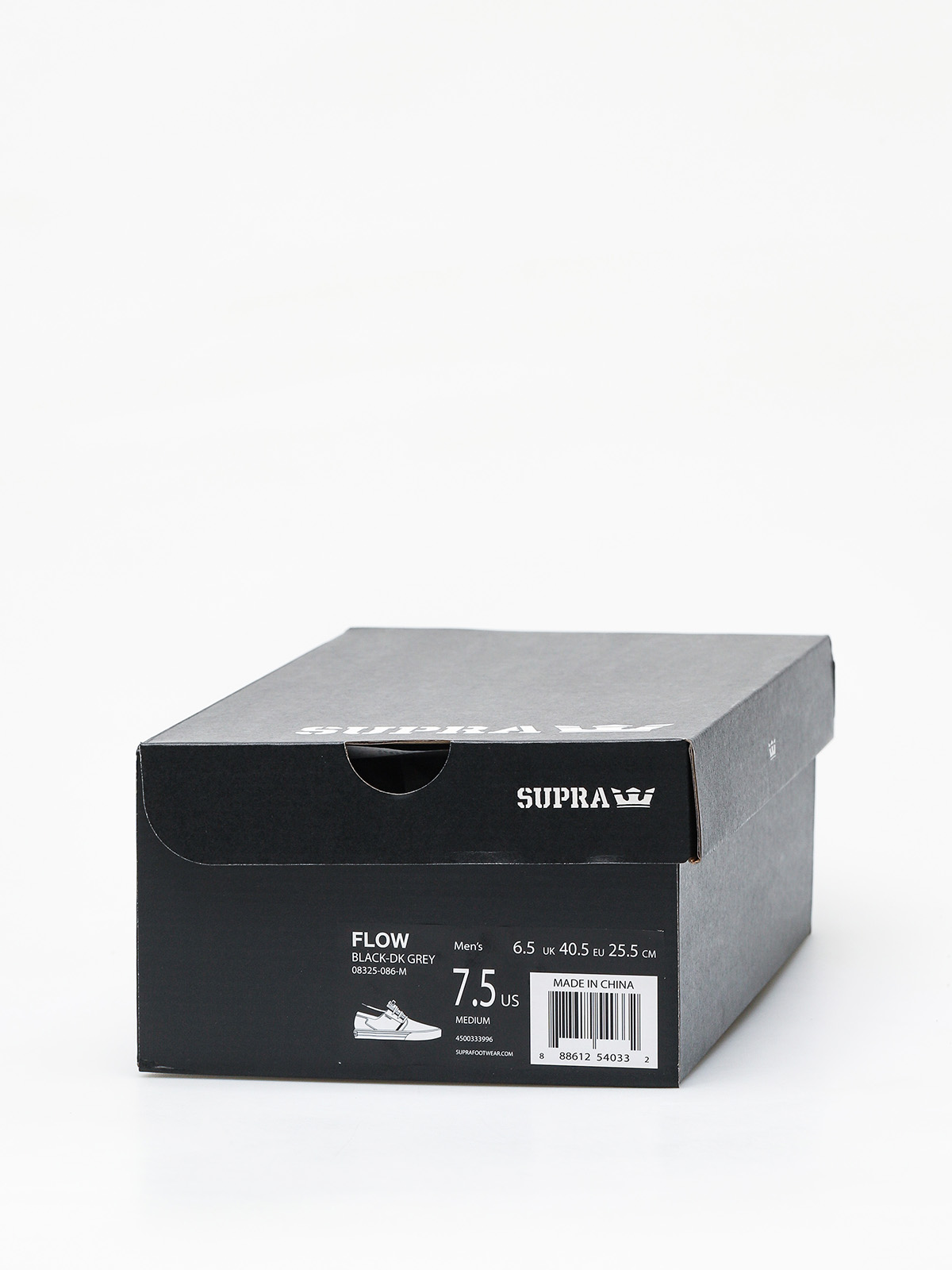 Supra Flow Shoes (black dk grey)