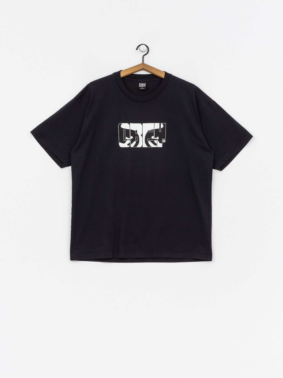 obey distant black hoodie