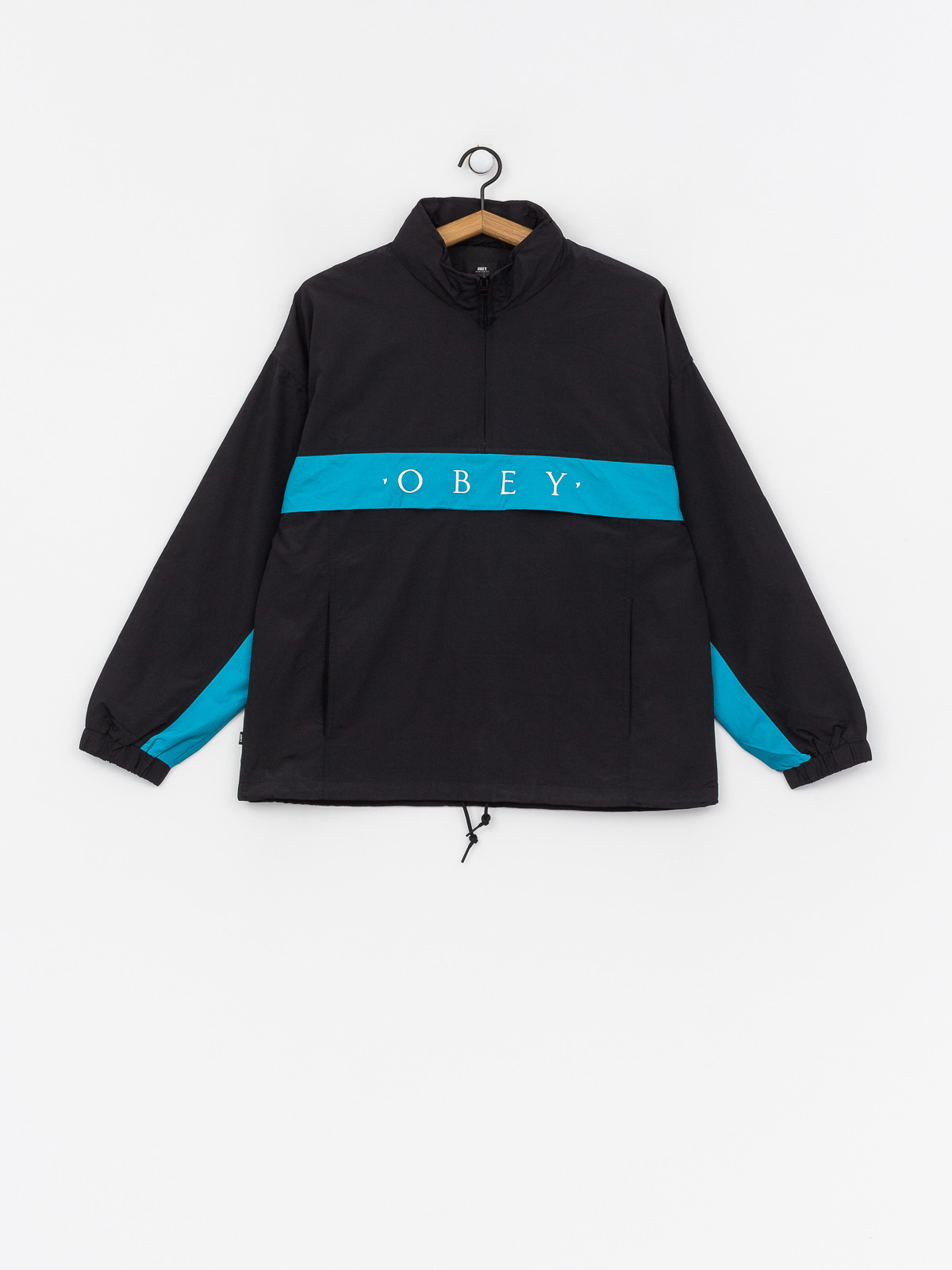 OBEY Title Anorak Jacket (black)