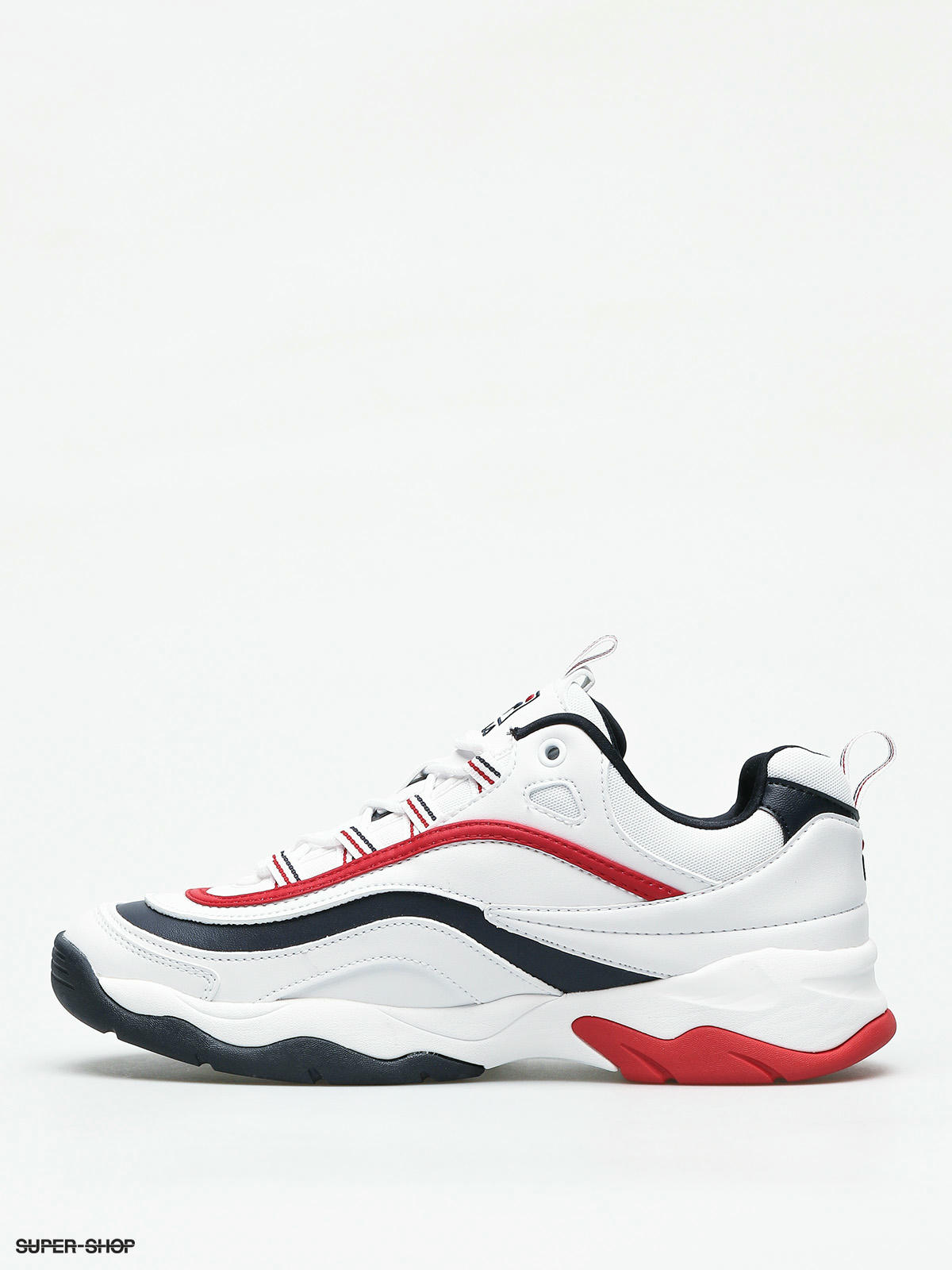 Fila ray cheap low blanche