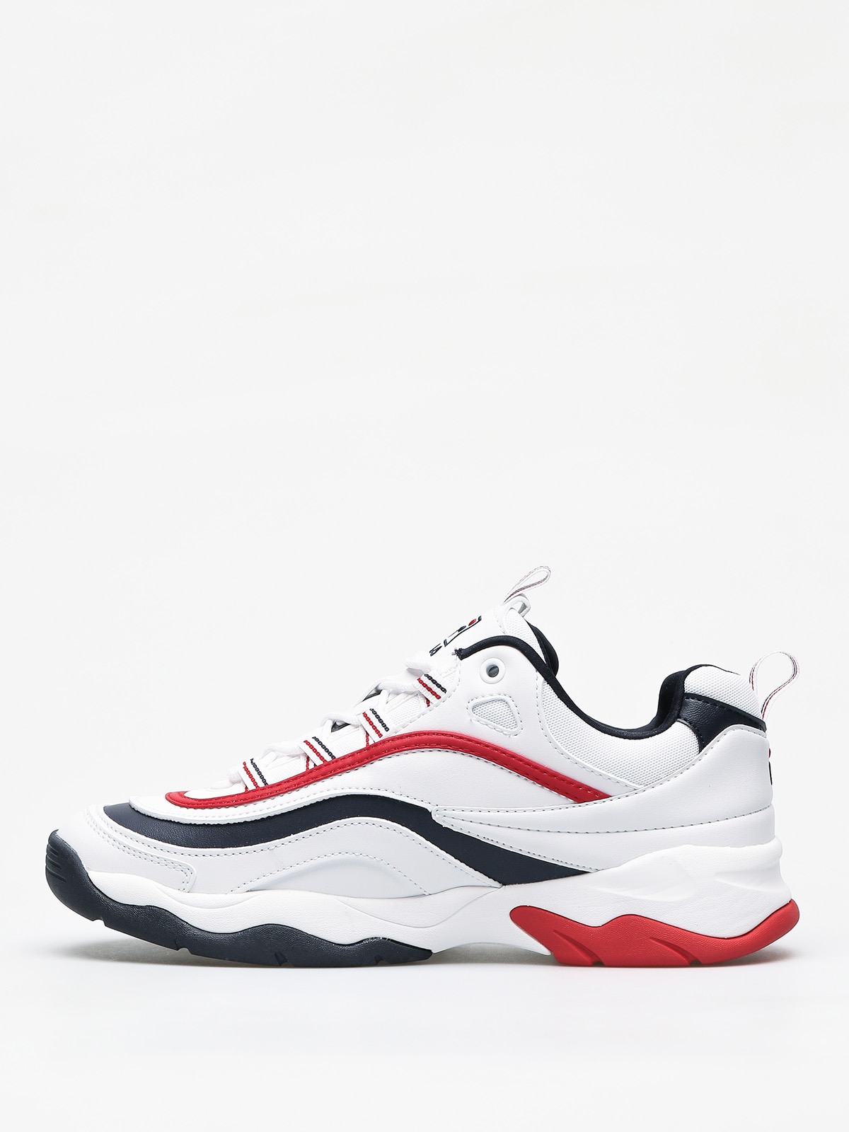 Fila Ray F Low Shoes (white/fila navy/fila red)