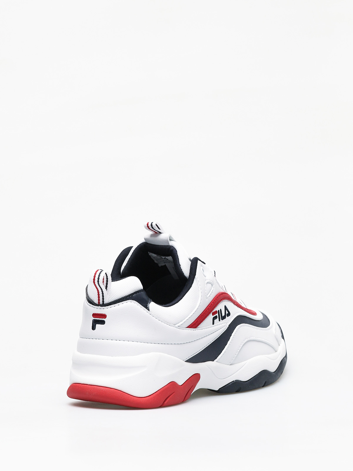 Fila Ray F Low Shoes (white/fila navy/fila red)