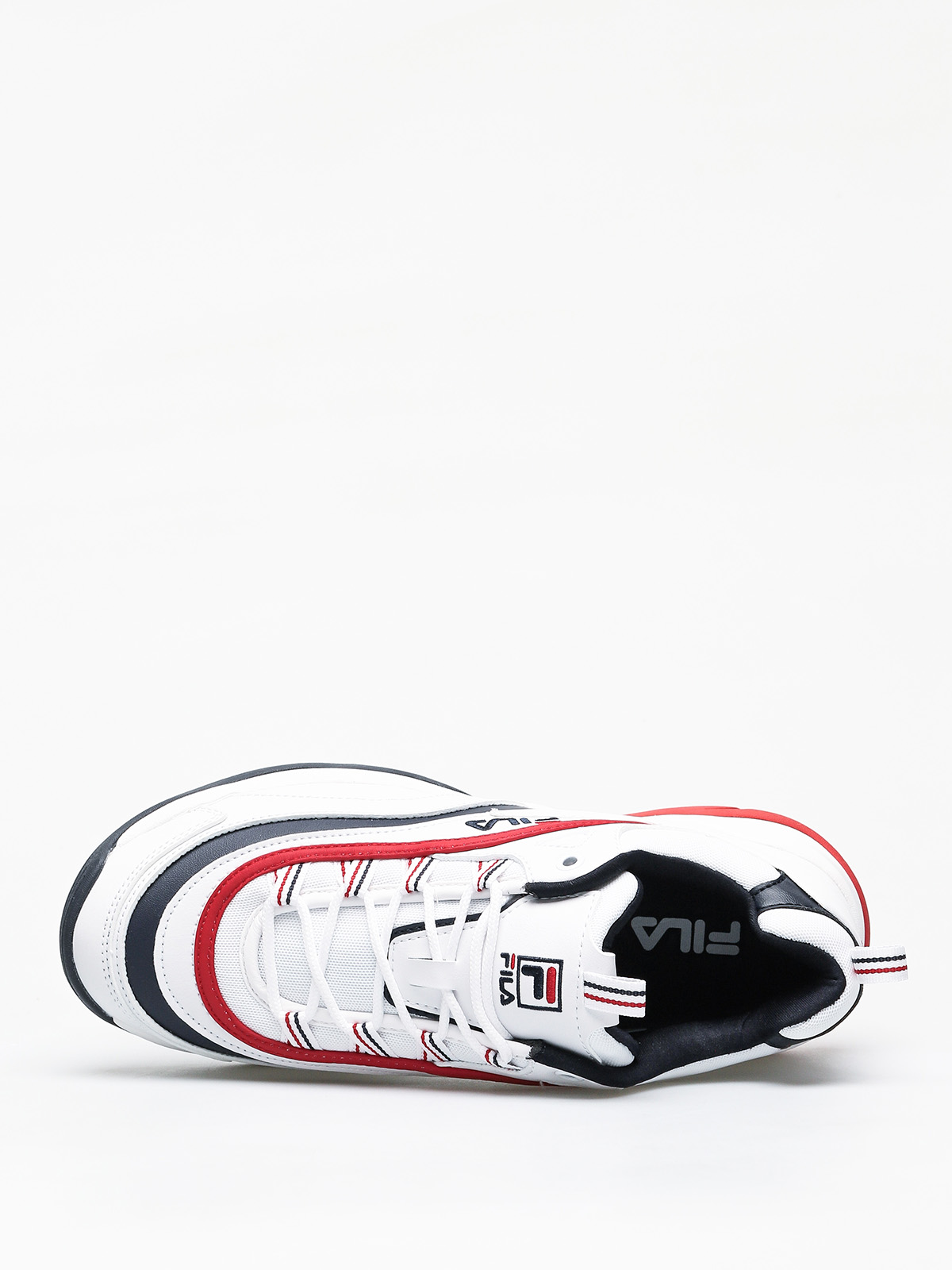 Fila Ray F Low Shoes (white/fila navy/fila red)