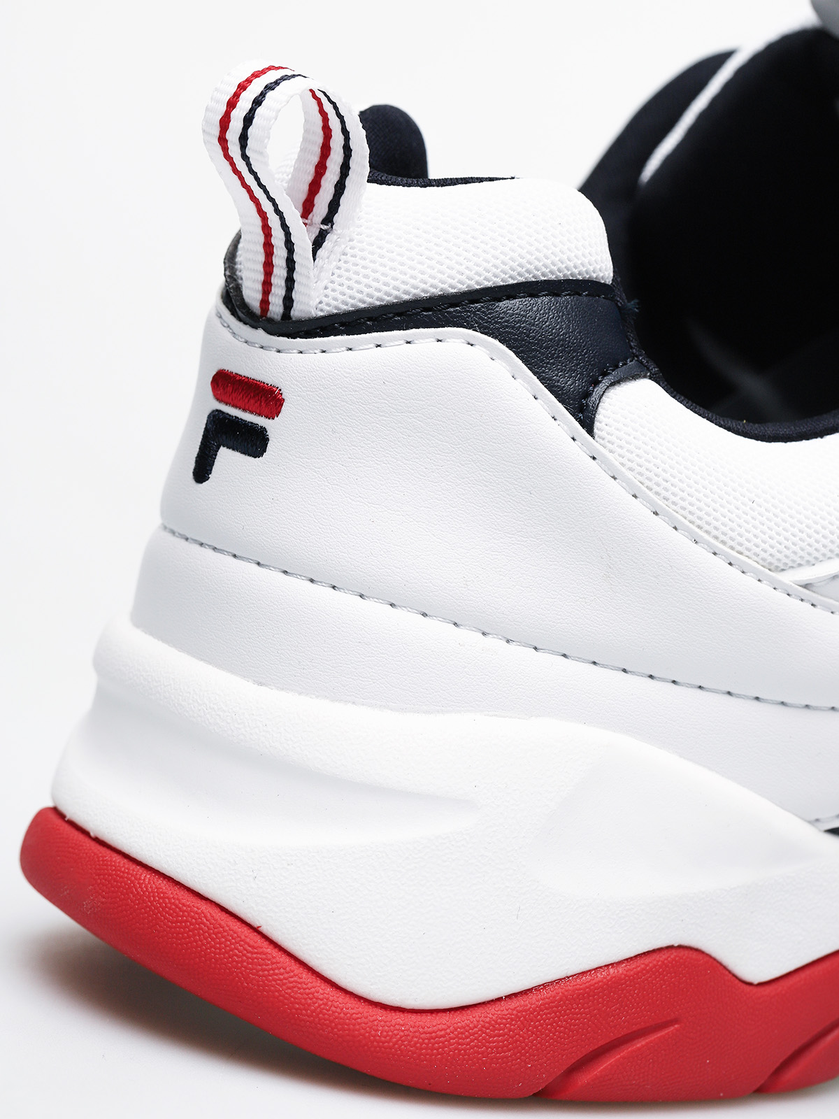 Fila Ray F Low Shoes (white/fila navy/fila red)