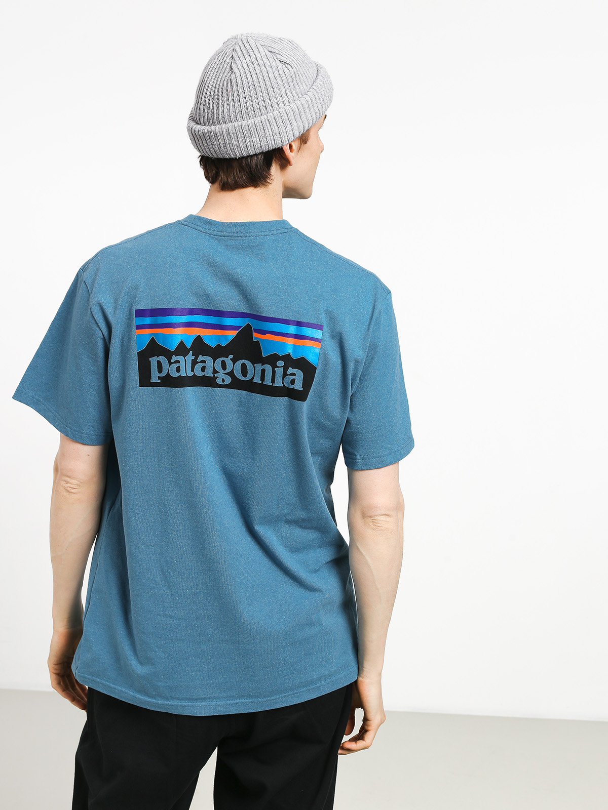 Patagonia Logo Responsibili T-shirt (mako blue)