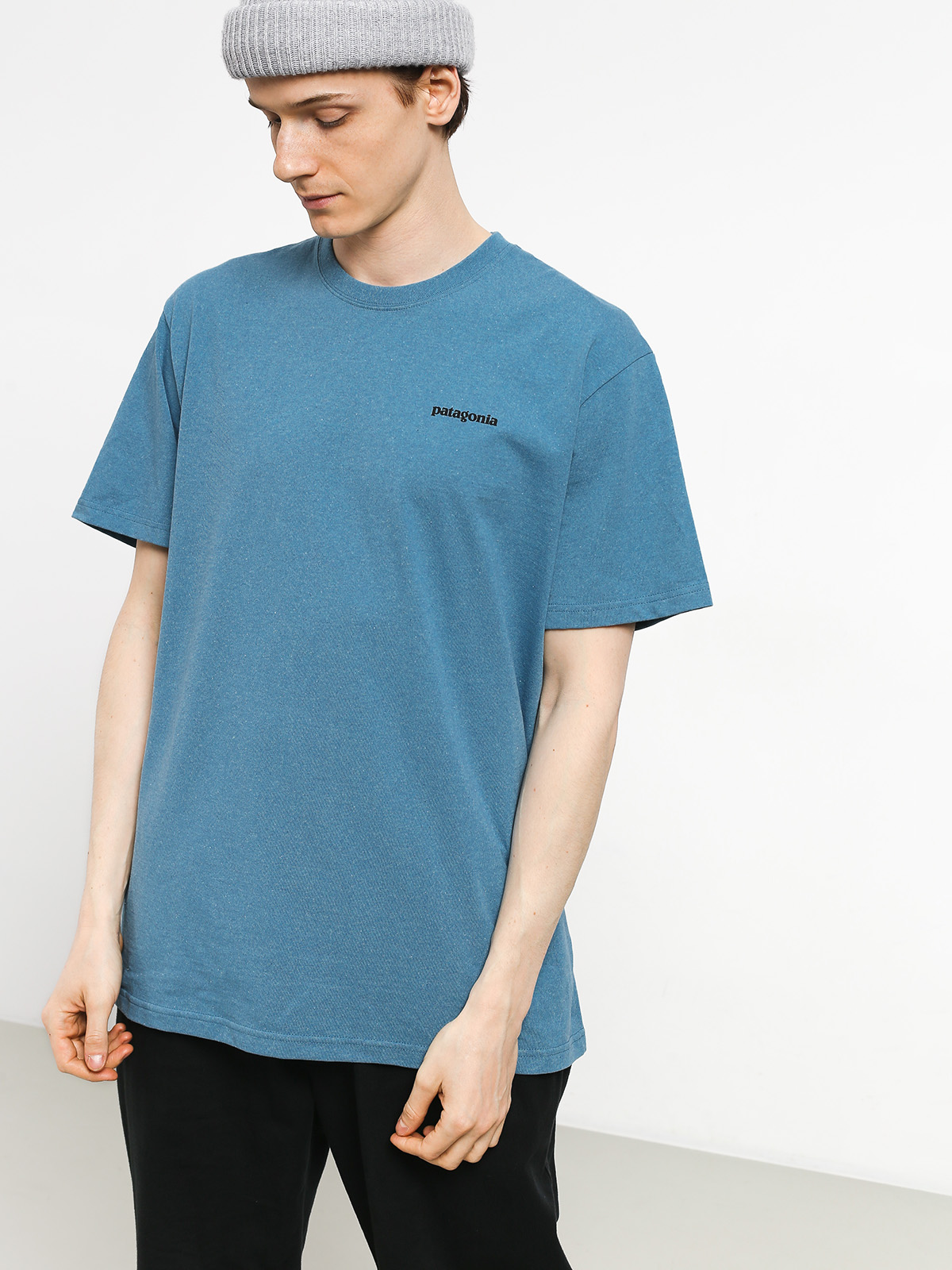 Patagonia Logo Responsibili T-shirt (mako blue)