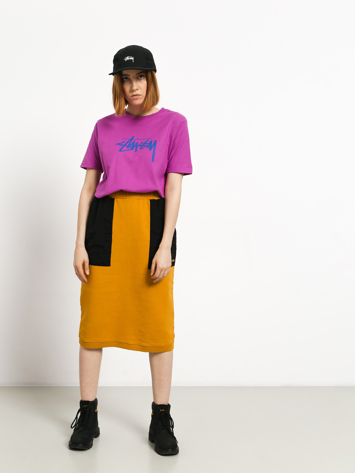 Stussy Simone Contrast Pocket Skirt Wmn (gold)
