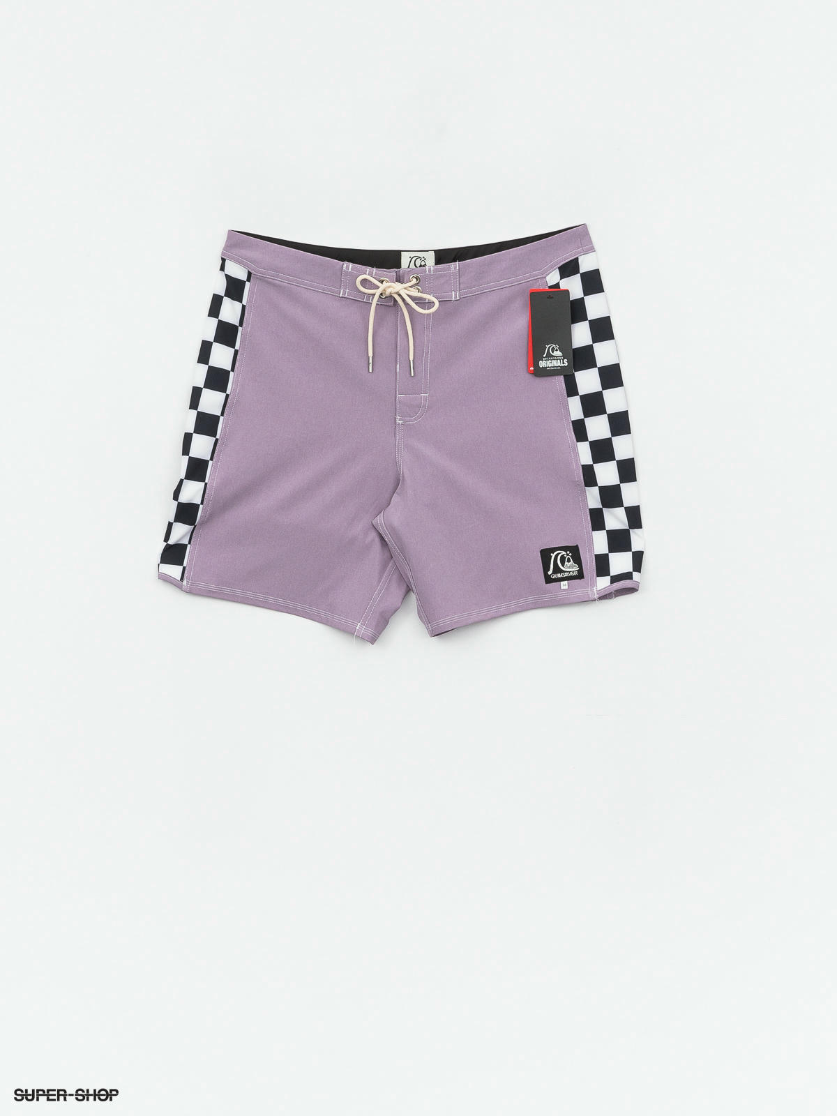 quiksilver checkered boardshorts