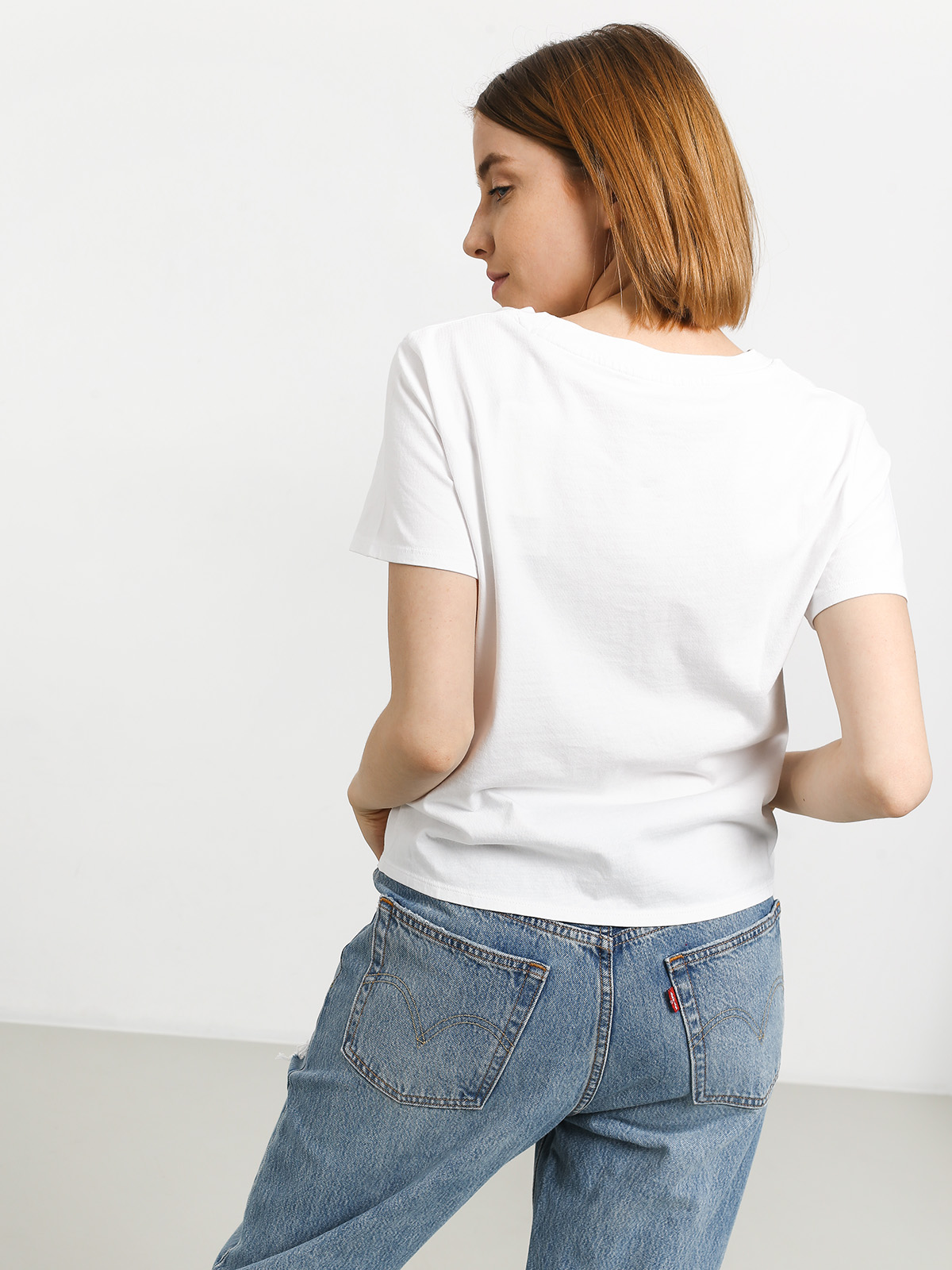 Levi's Graphic Surf T-shirt Wmn (3d logo white)