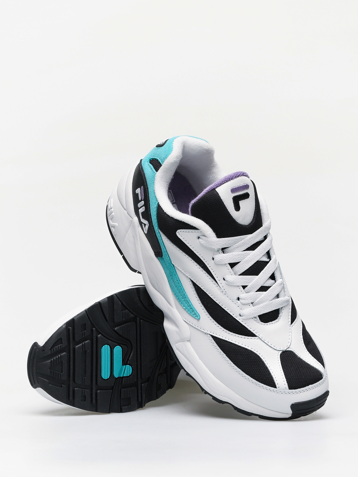 Fila Venom Low Shoes (black/blue curacao/violet tulip)