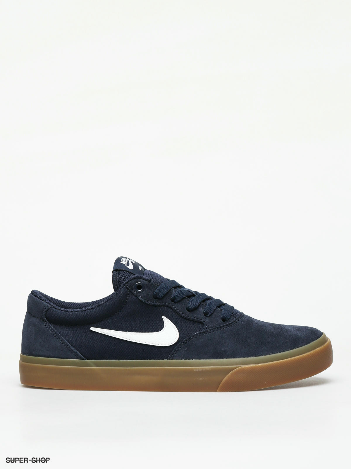 nike sb chron slr obsidian & white mens shoes